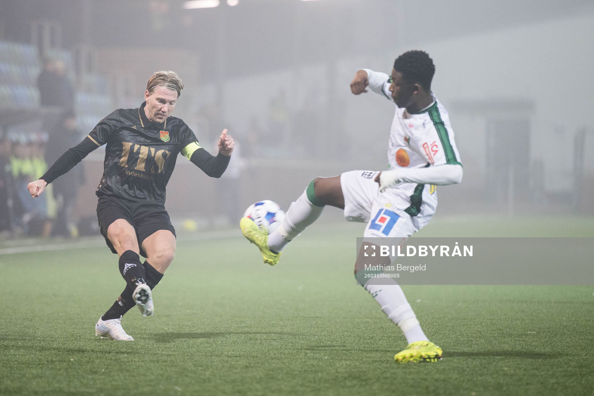 GAISs August Wängberg och Varbergs Kal-El Frempong