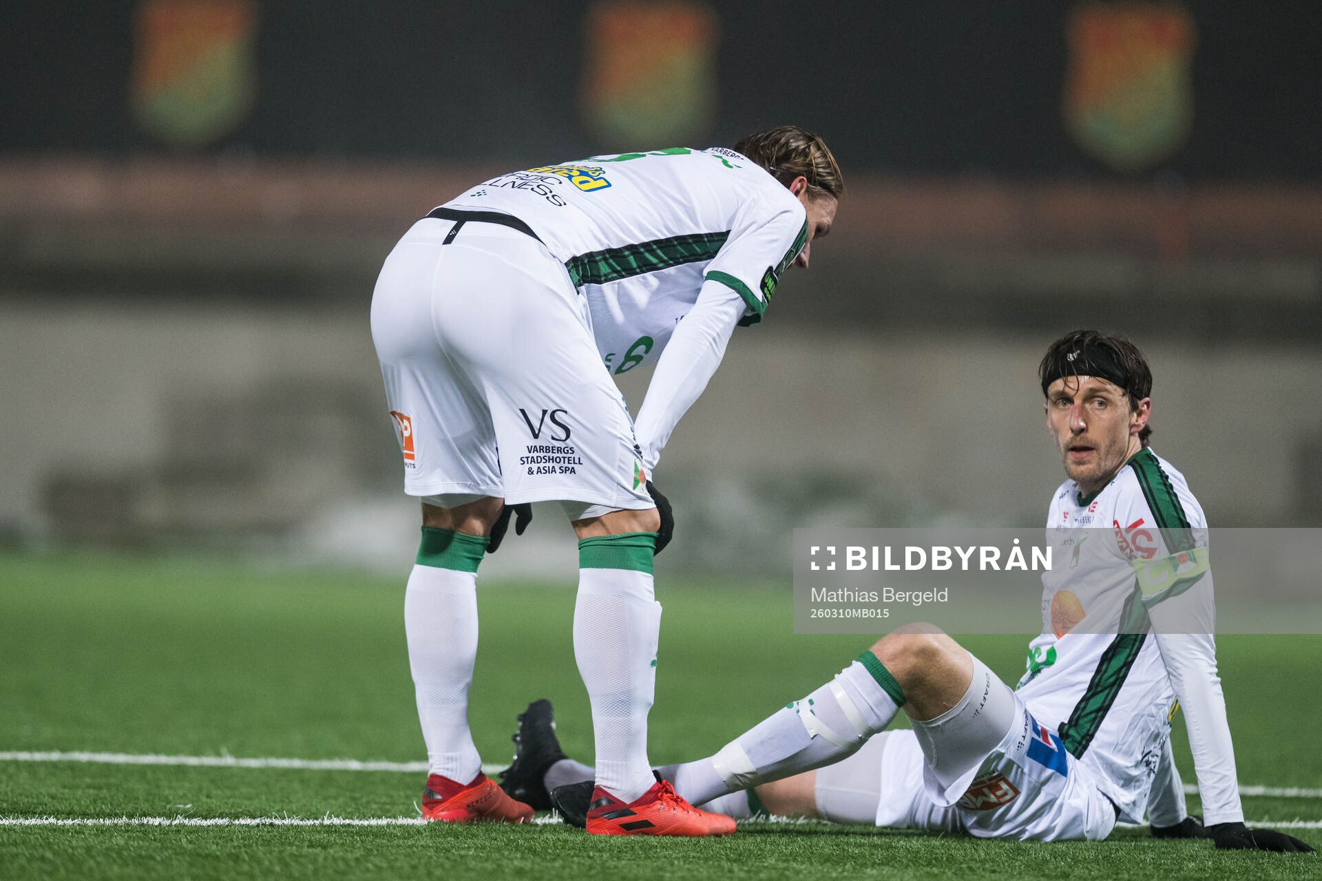 Varbergs Hampus Zackrisson och Joakim Lindner