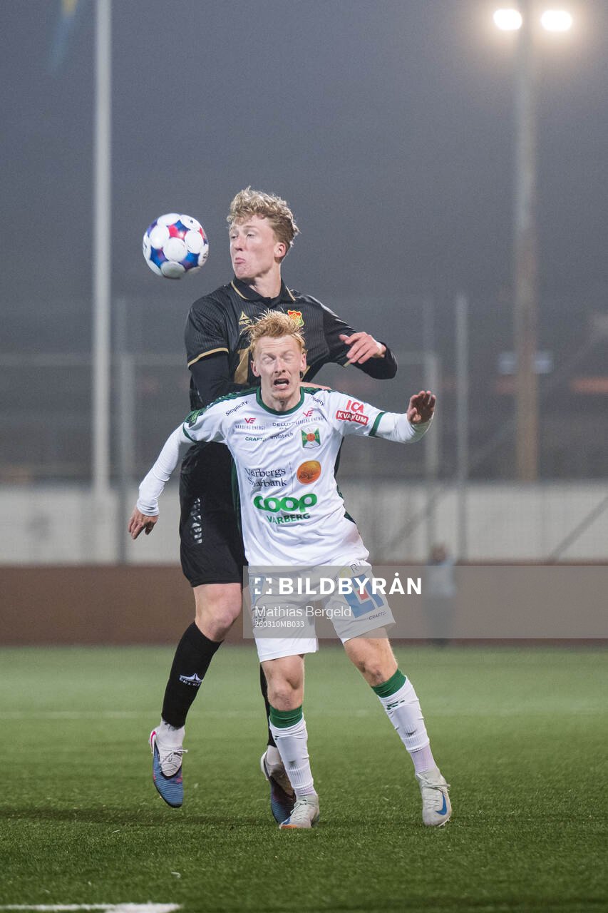 Varbergs Wilhelm Ärlig och GAISs Filip Beckman