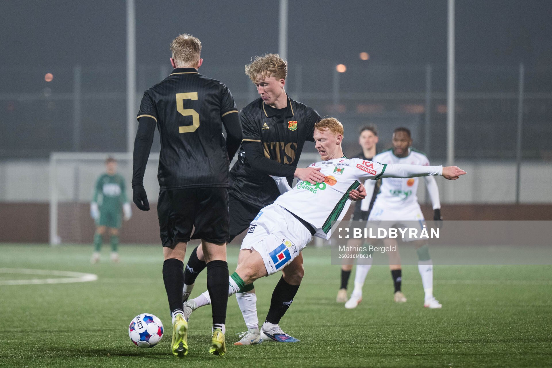 GAISs Filip Beckman och Varbergs Wilhelm Ärlig