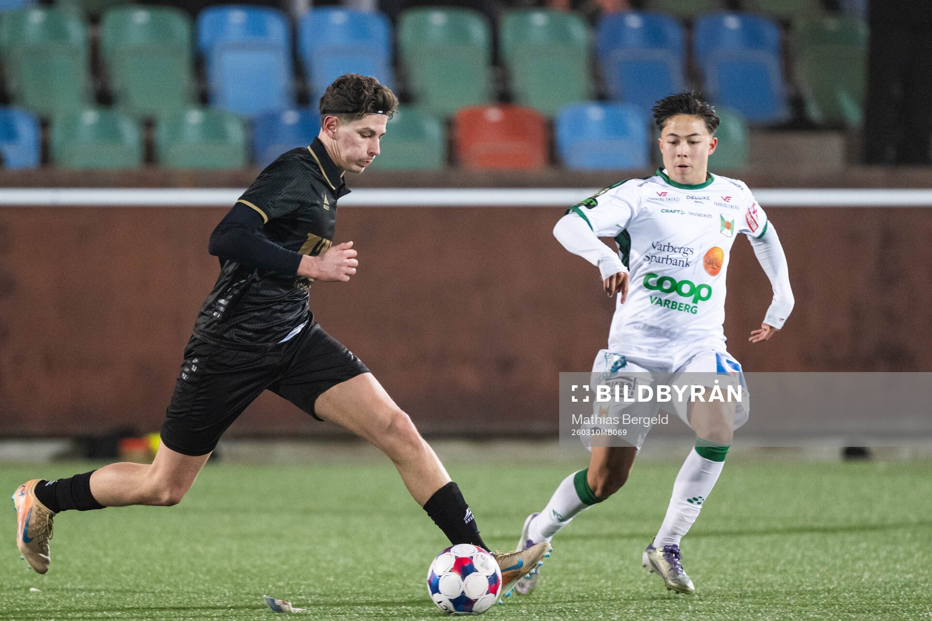 GAIS Kenan Jakupovic och Varbergs Milan Kordik