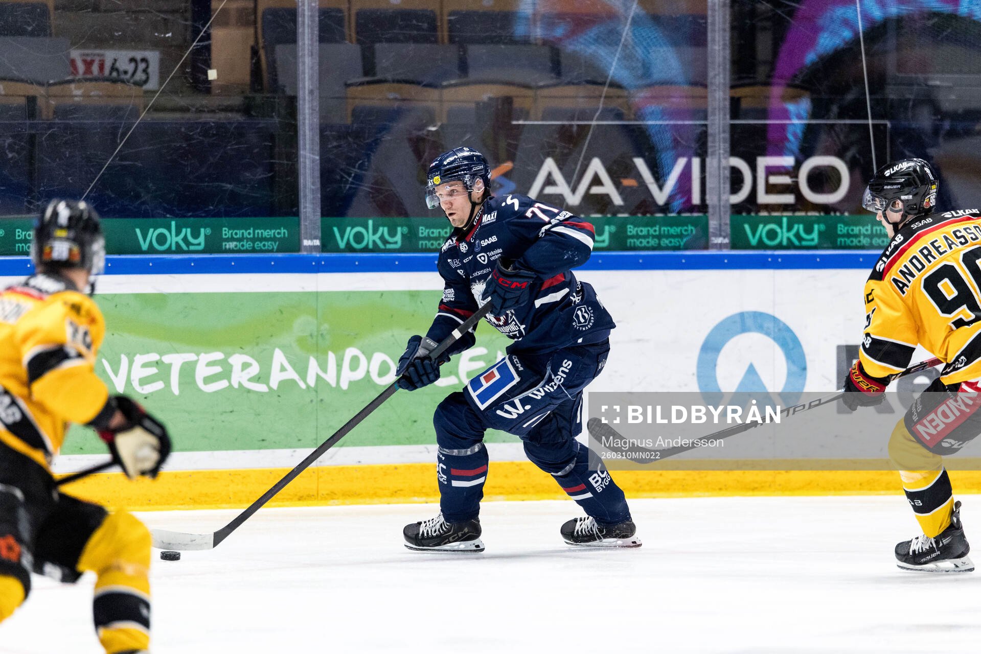 Linköpings Eskild Bakke Olsen och Luleås Pontus Andreasson