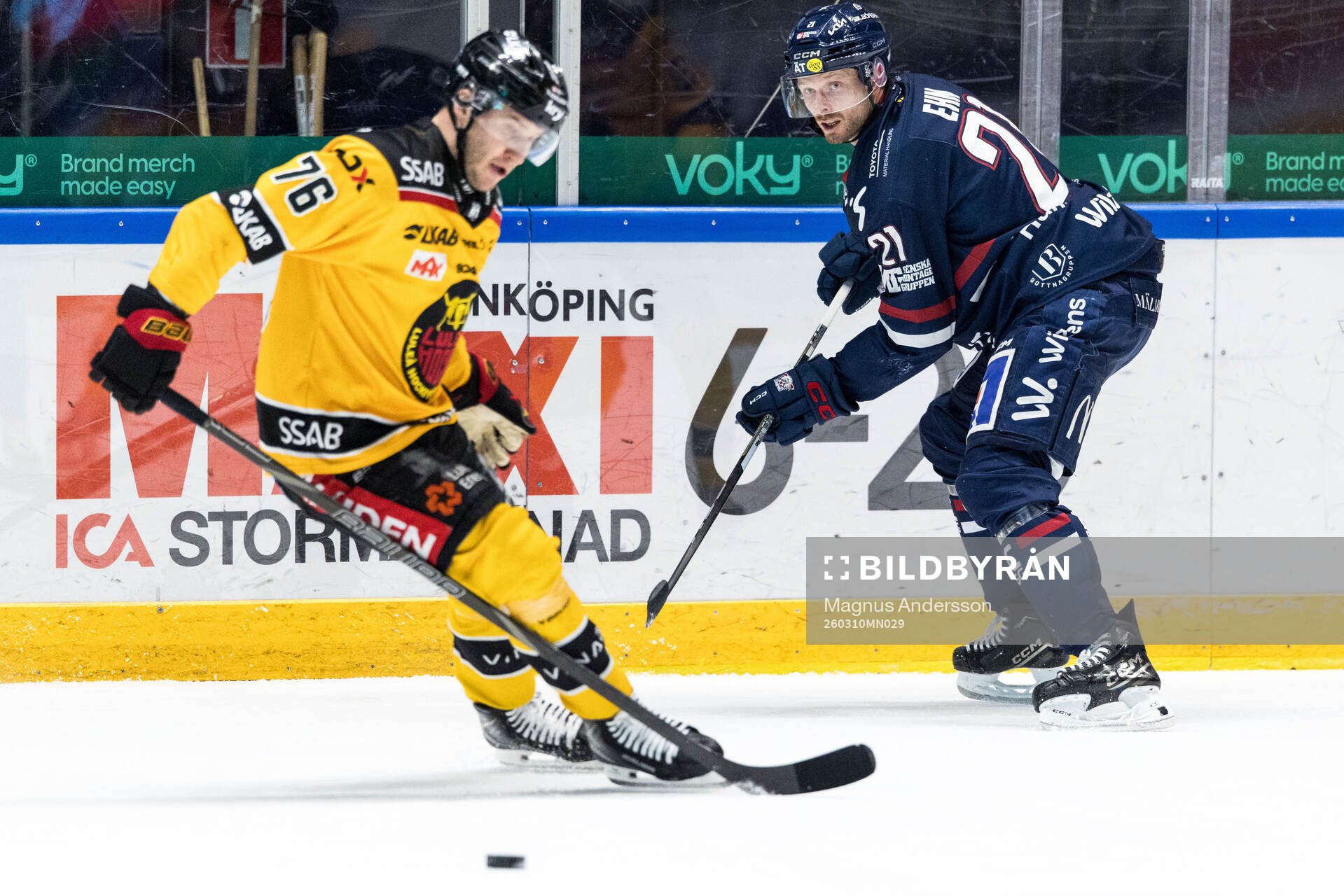 Luleås Anton Levtchi och Linköpings Christoffer Ehn
