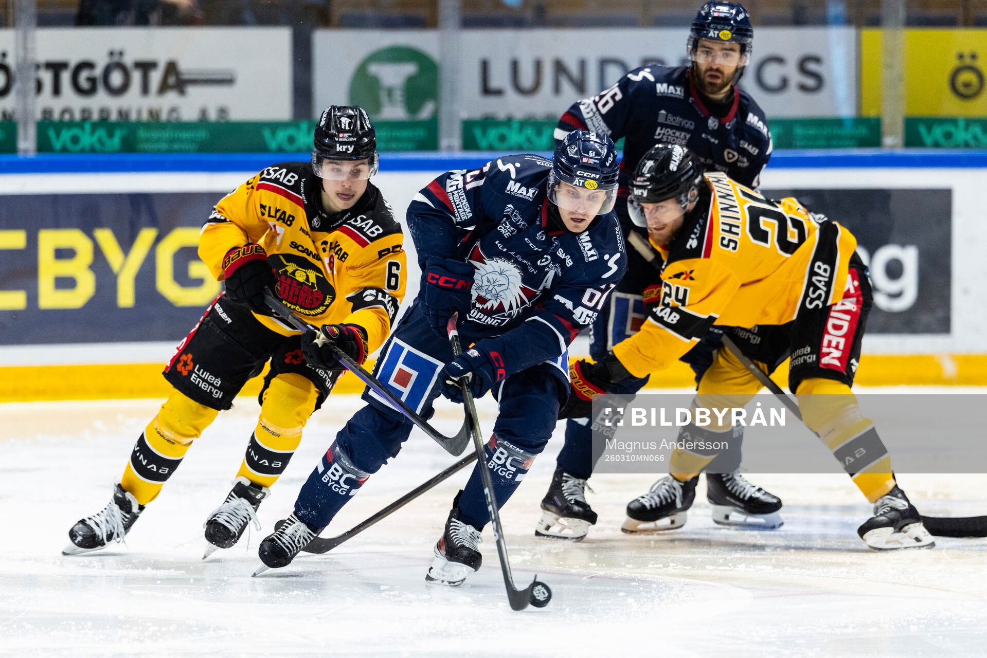 Luleås Isac Hedqvist och Linköpings Markus Ljungh