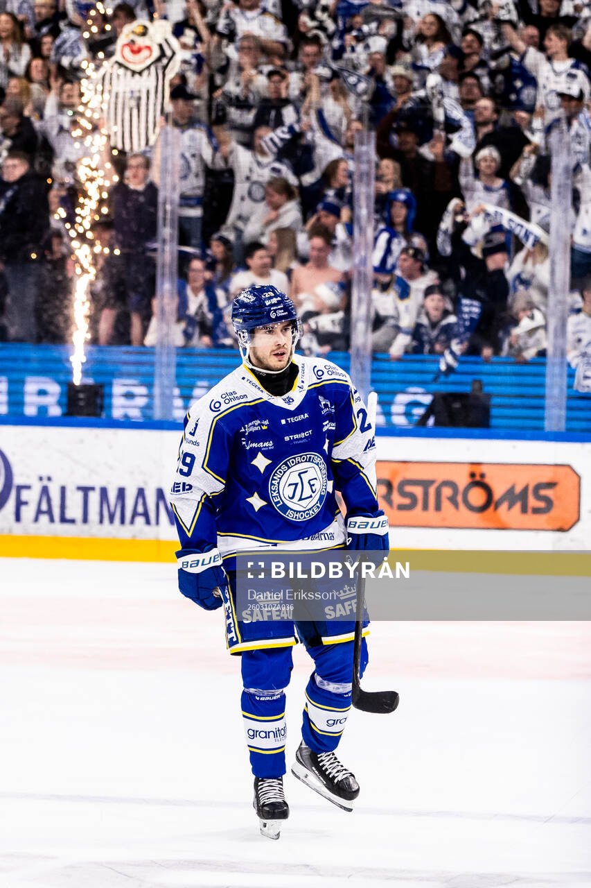 Leksands Michael Lindqvist jublar