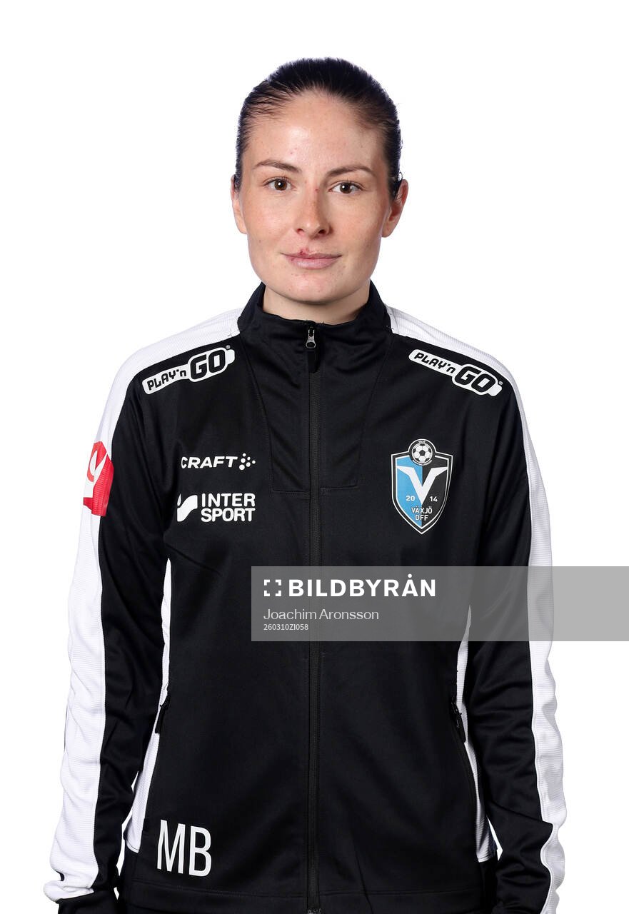Växjös assisterande tränare Matilda Bergstrand
