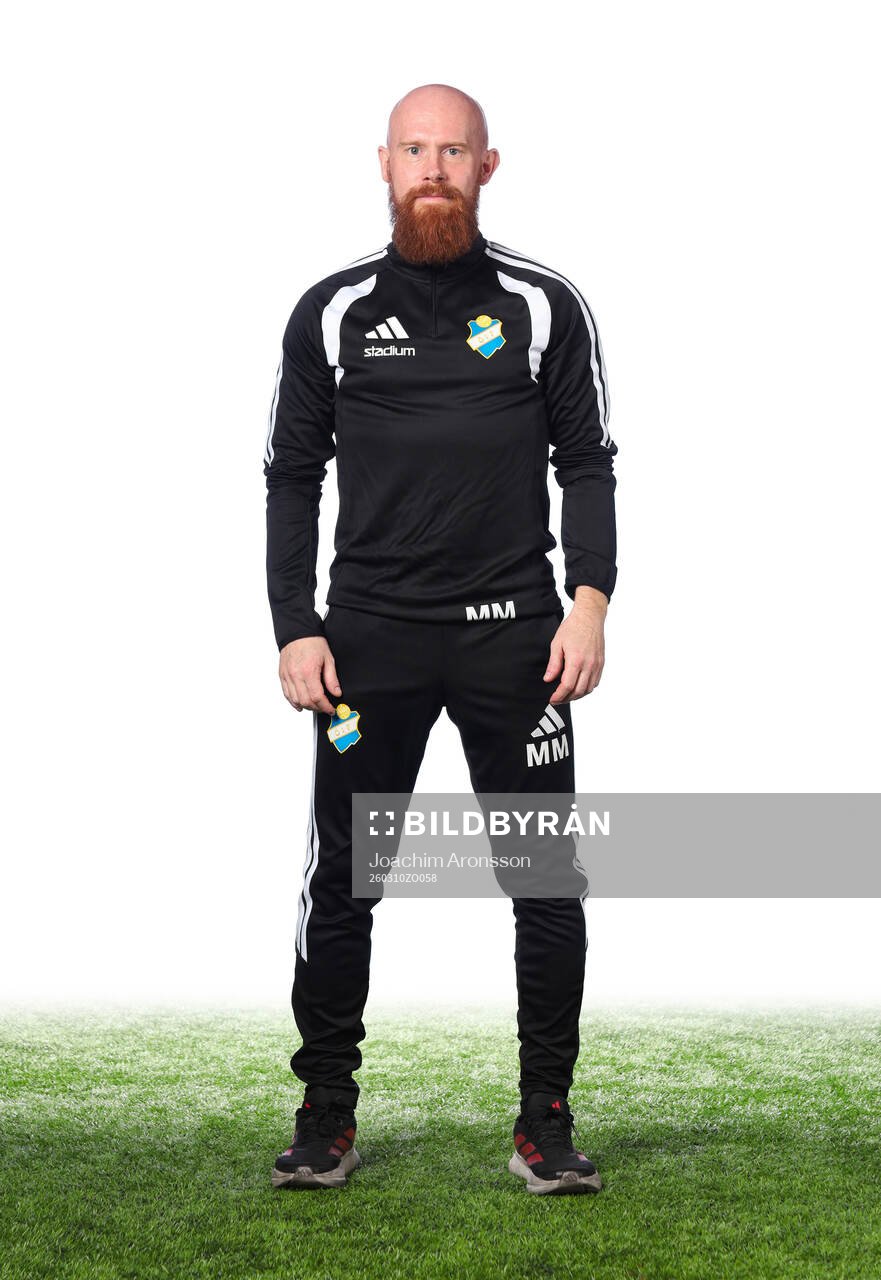 Östers tränare Max Mölder