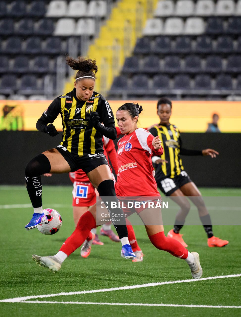 Häckens Felicia Schröder och Linköpings Amber DiOrio
