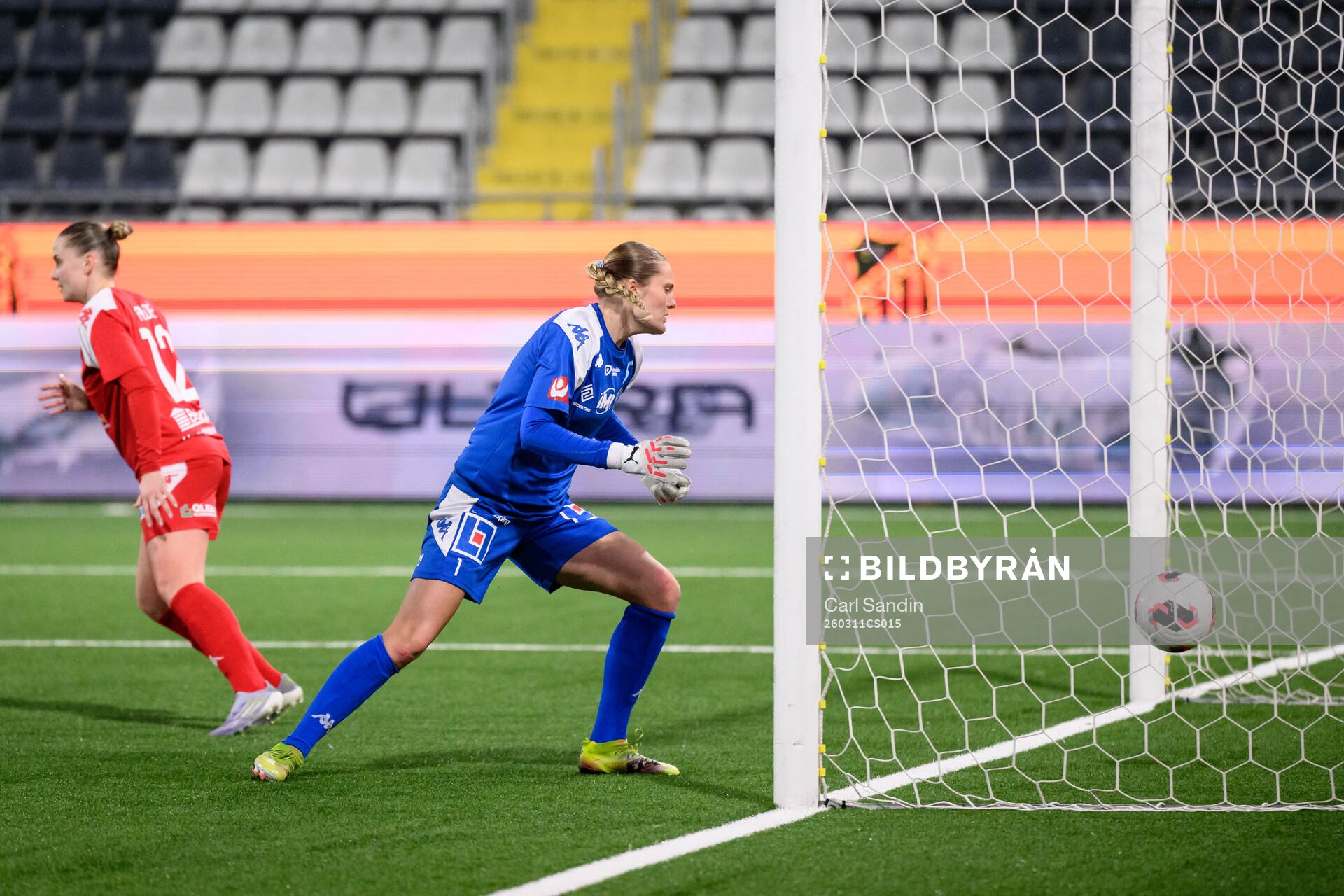 Linköpings målvakt Julia Cavander