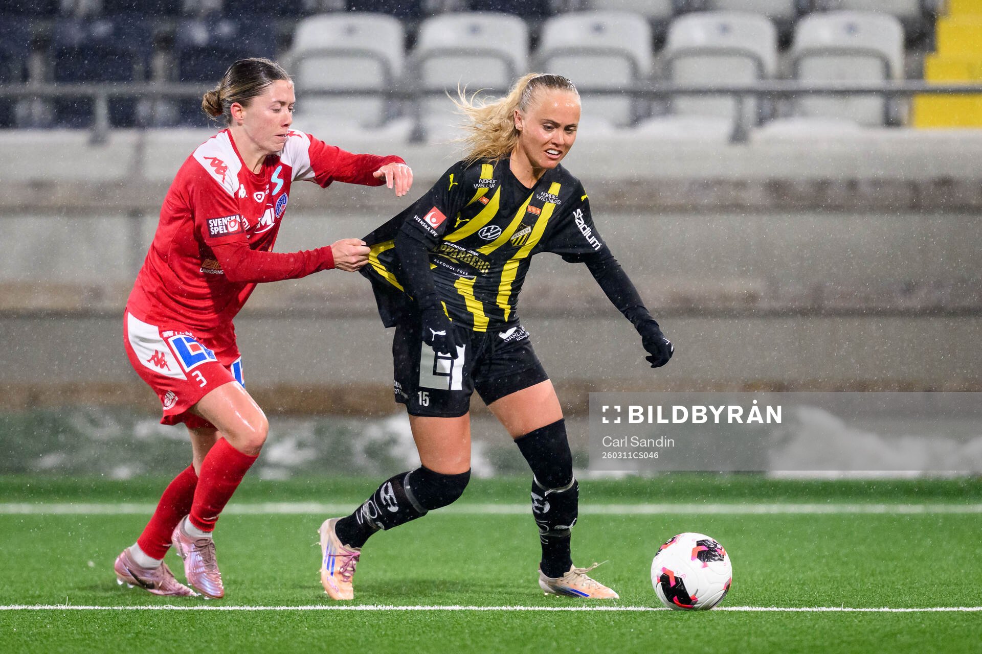 Linköpings Polly Doran och Häckens Alva Selerud