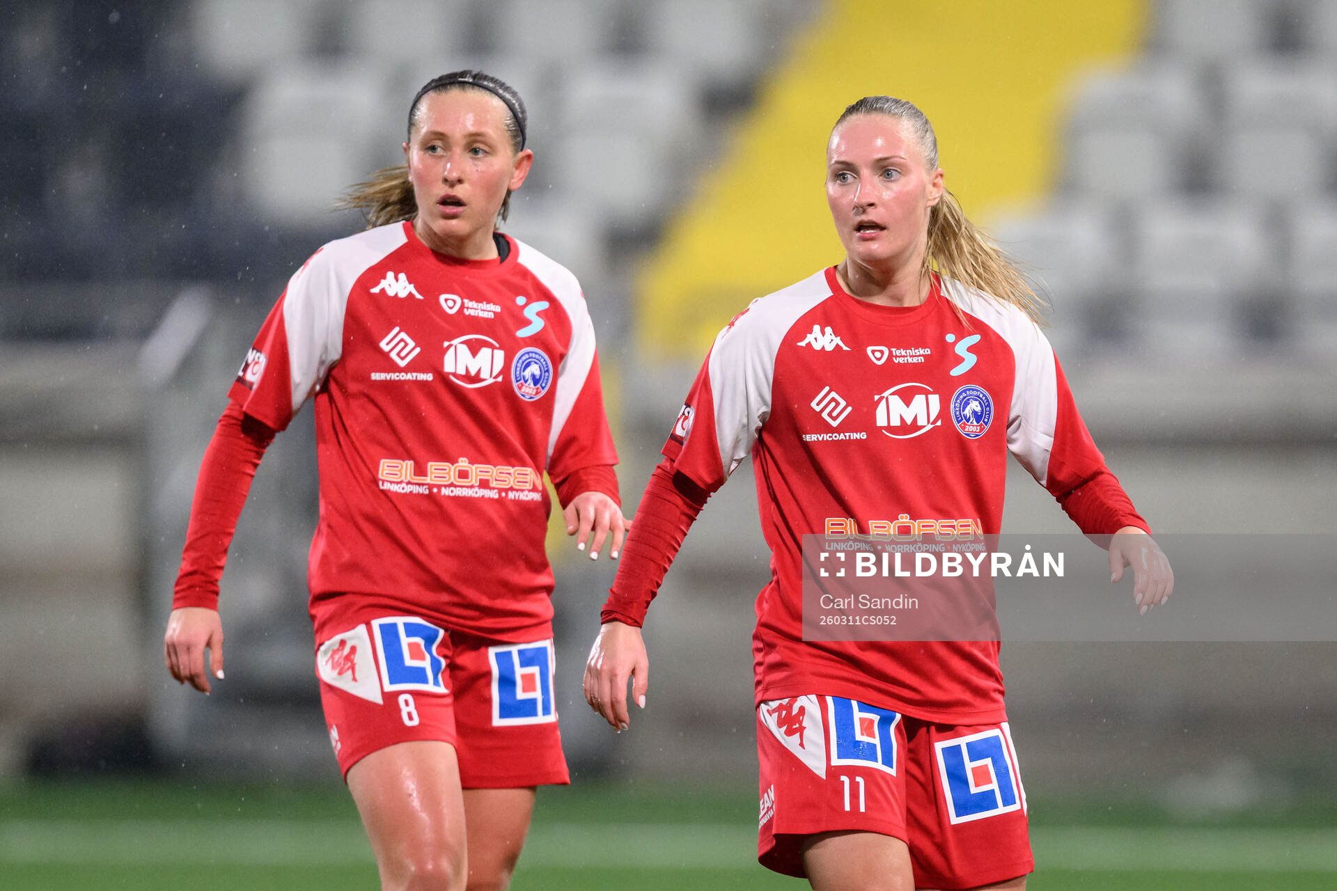 Linköpings Petronella Winblad och Emma Viklund