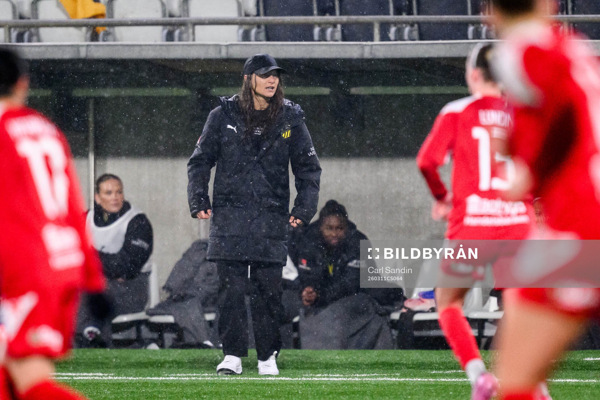 Häckens tränare Elena Sadiku