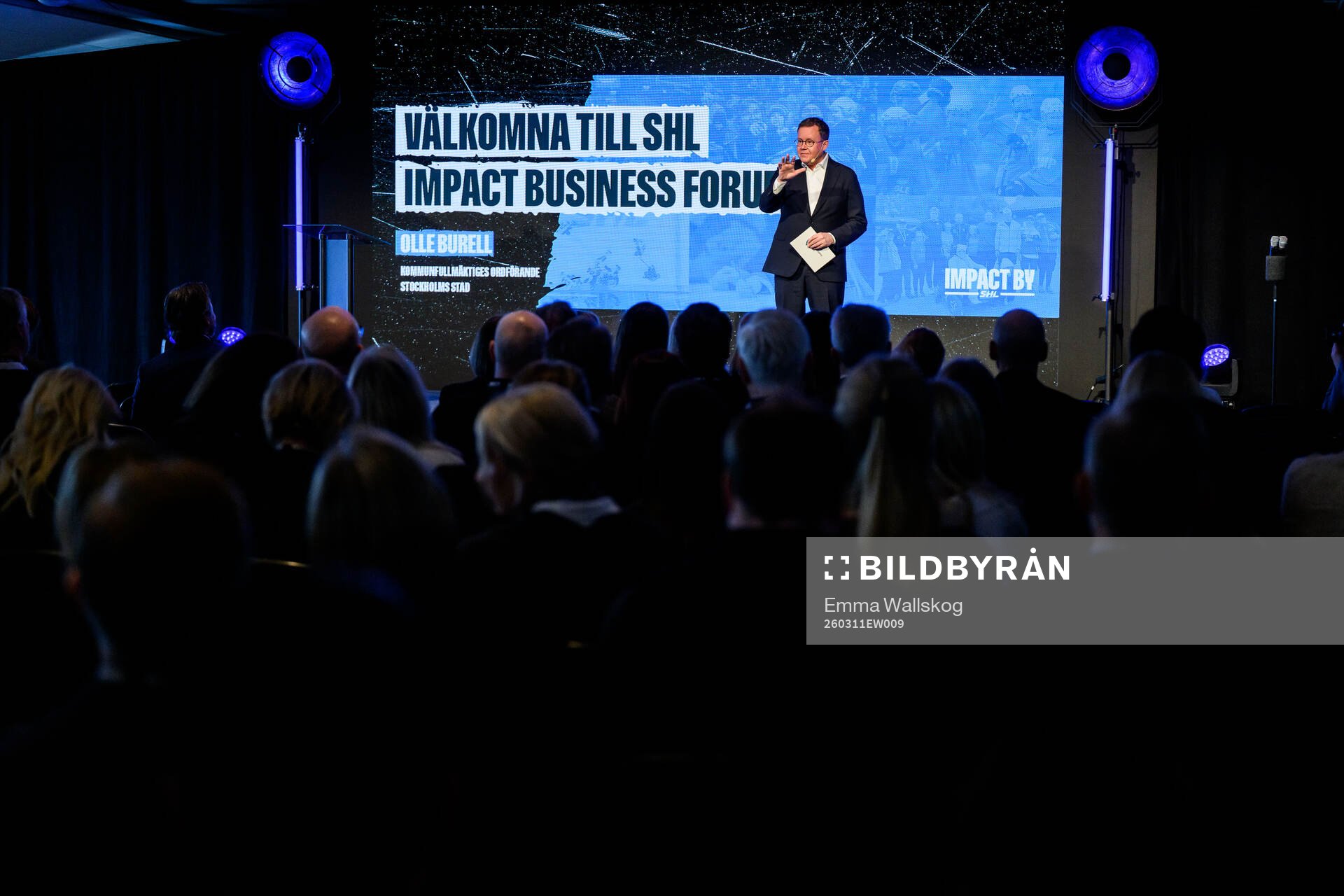 Olle Burell, kommunfullmäktiges ordförande Stockholms Stad