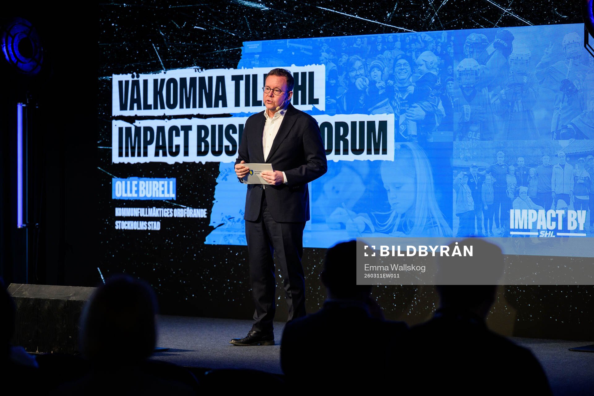 Olle Burell, kommunfullmäktiges ordförande Stockholms Stad