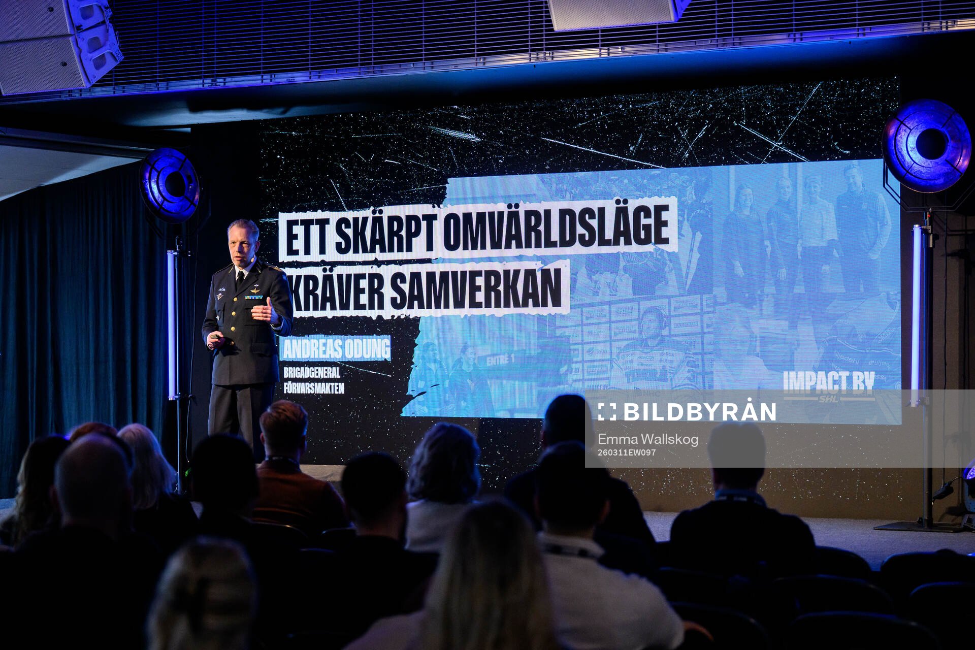 Andreas Odung, Brigadgeneral Försvarsmakten