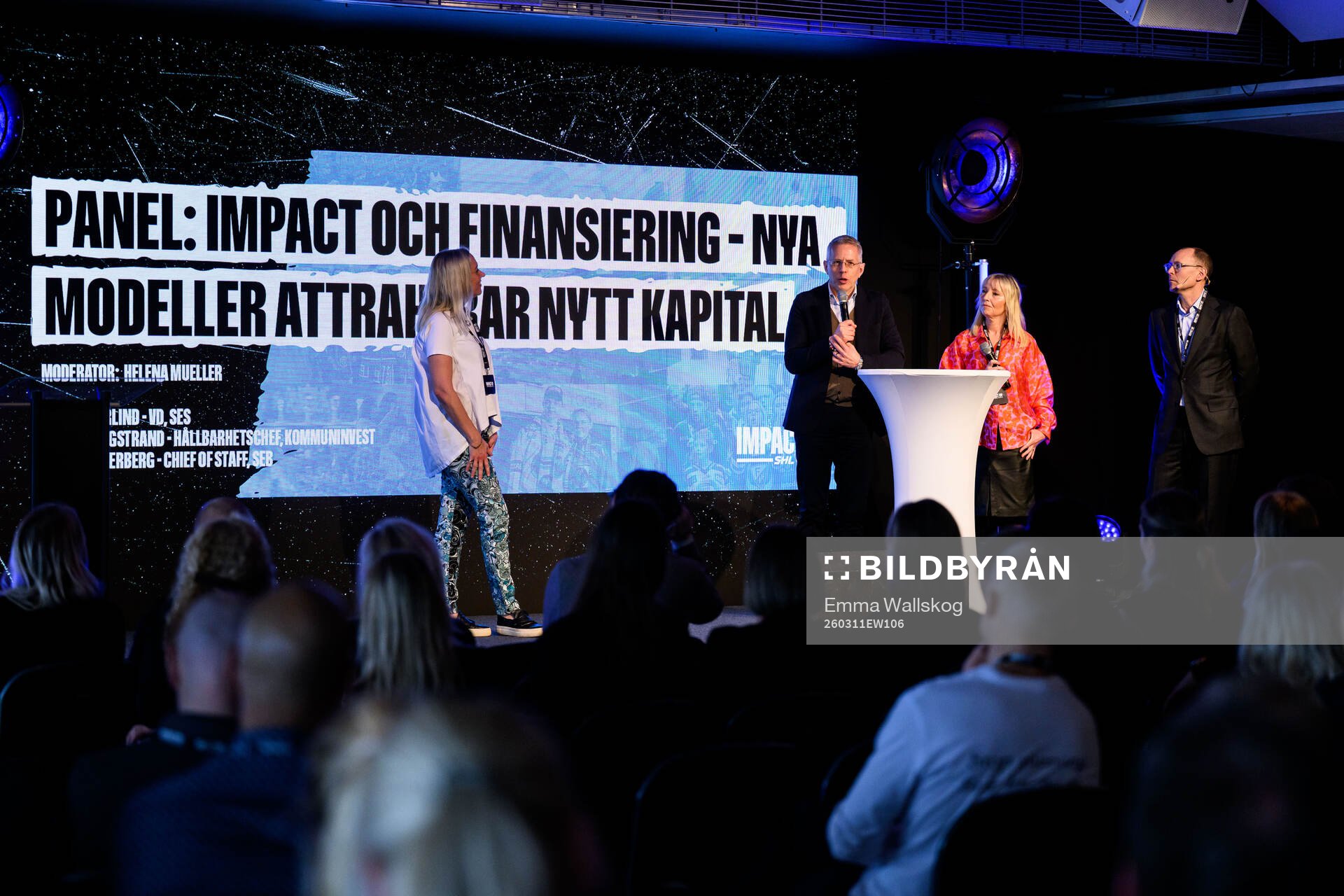 Panelsamtal med Helena Mueller, moderator, Björn