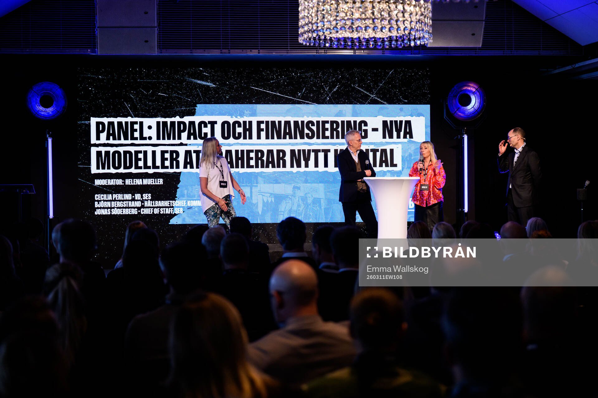 Panelsamtal med Helena Mueller, moderator, Björn