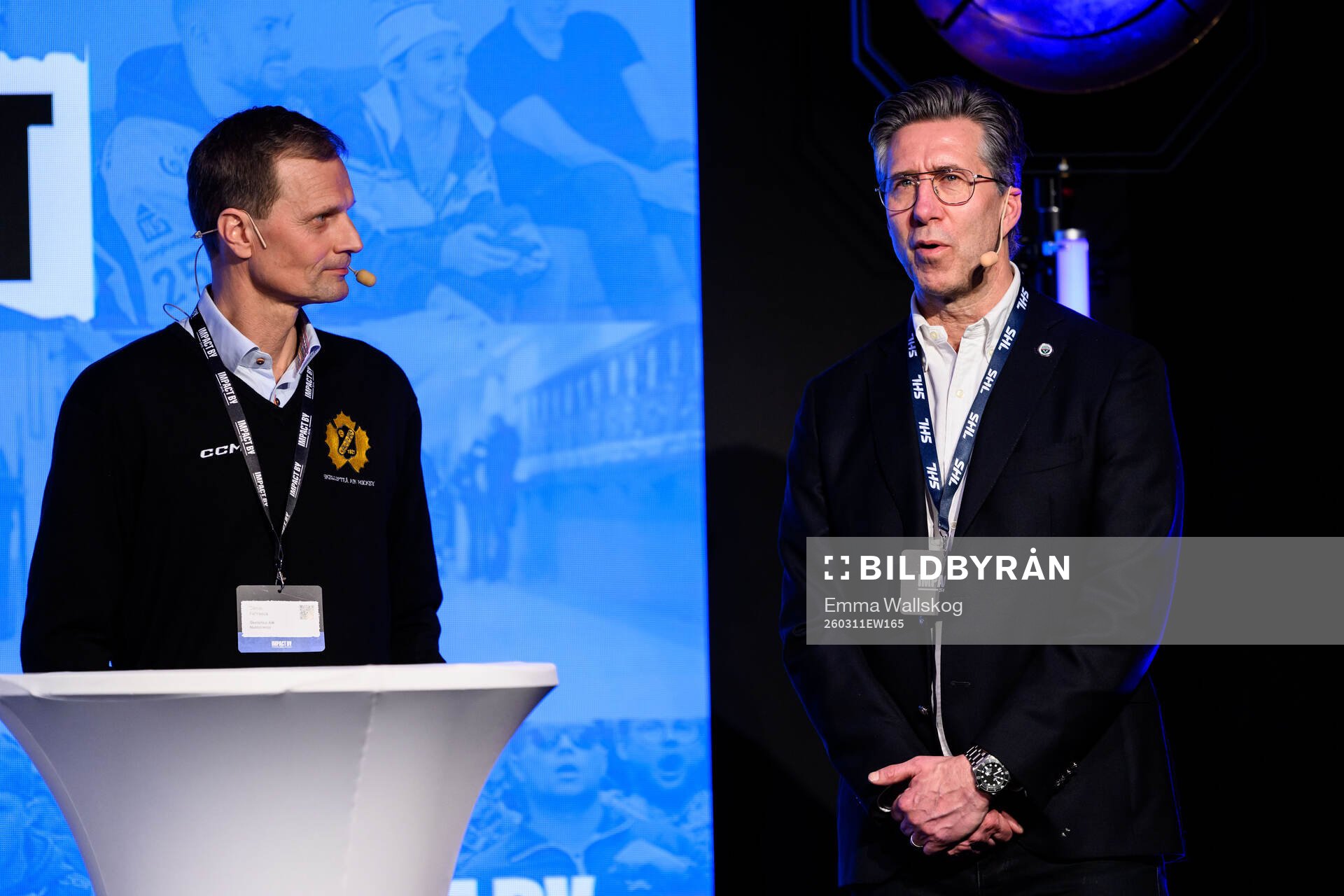 Daniel Fåhraeus, klubbdirektör Skellefteå och Christian
