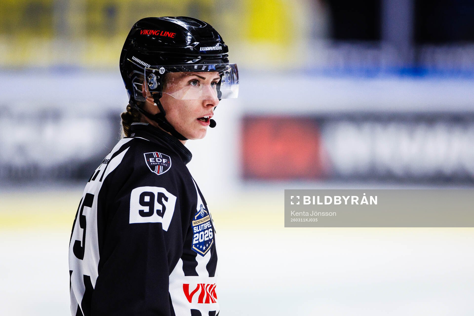 Linjedomare Anna Hammar