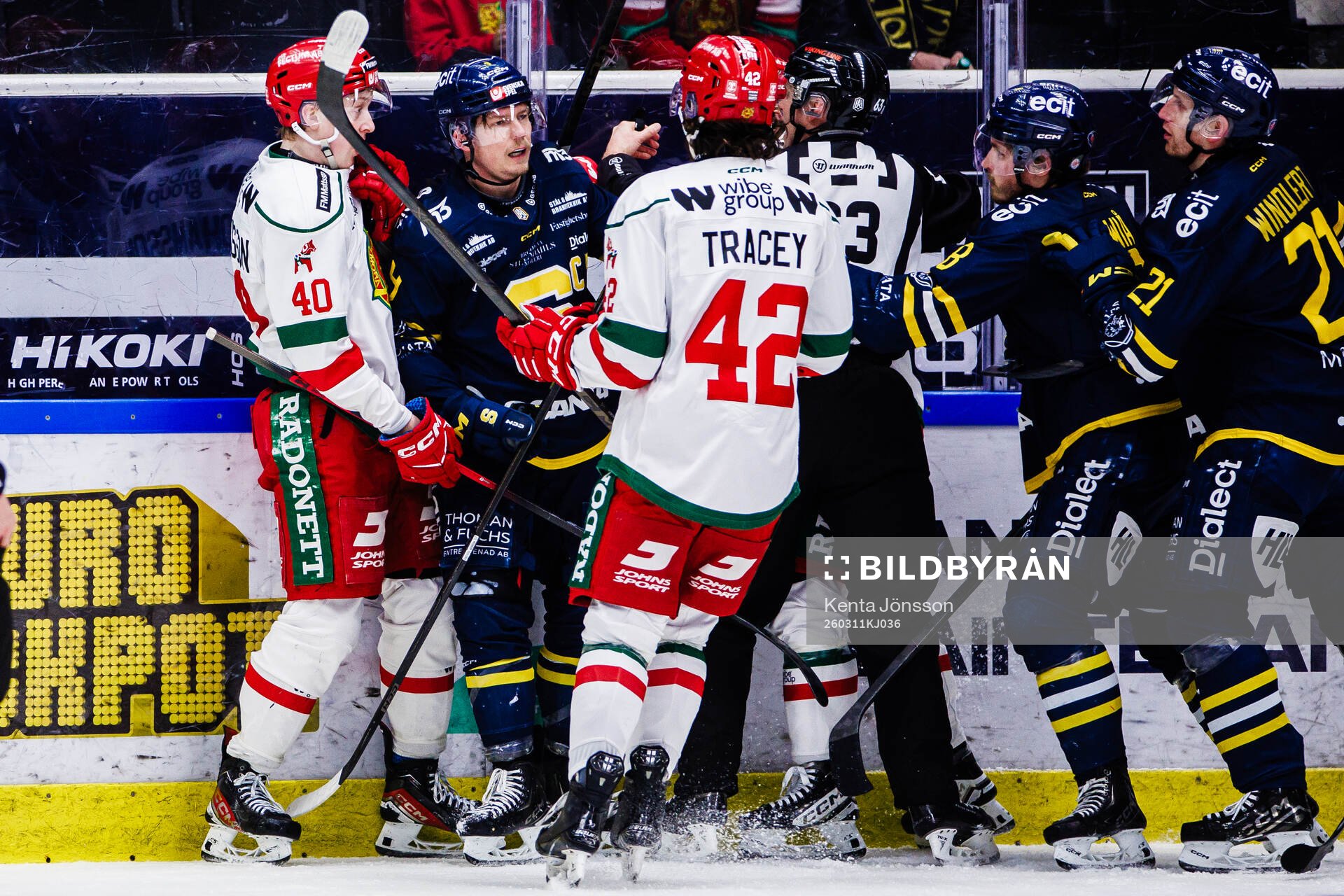 Södertäljes Patrik Zackrisson i bråk med Moras Felix