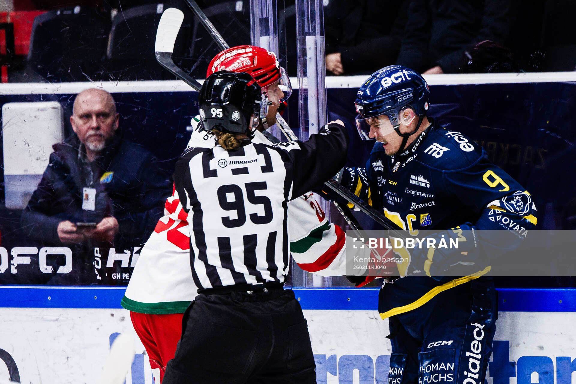 Moras Georg Weigelt och Södertäljes Patrik Zackrisson