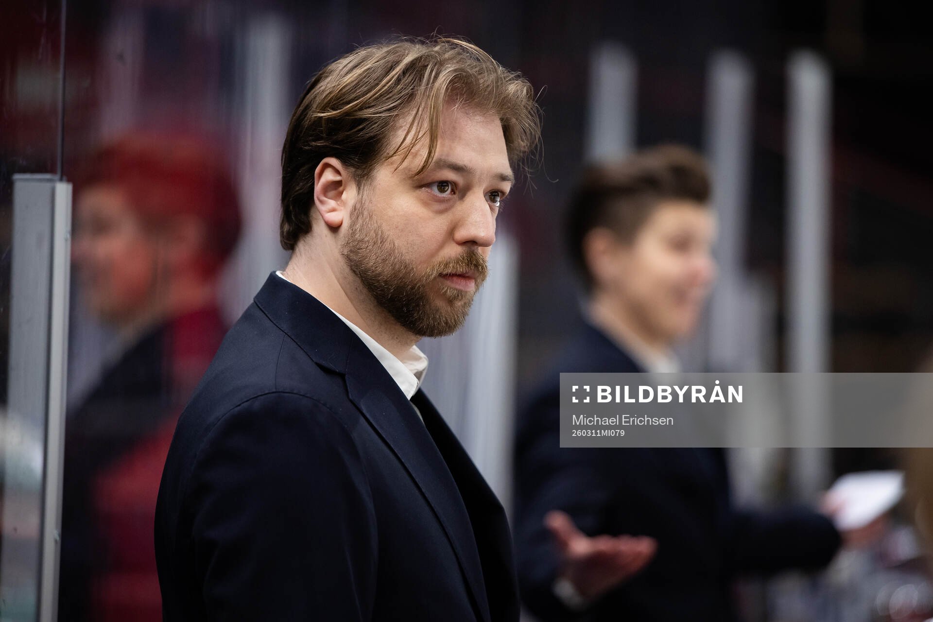 Frölundas assisterande tränare Marcus Anselm