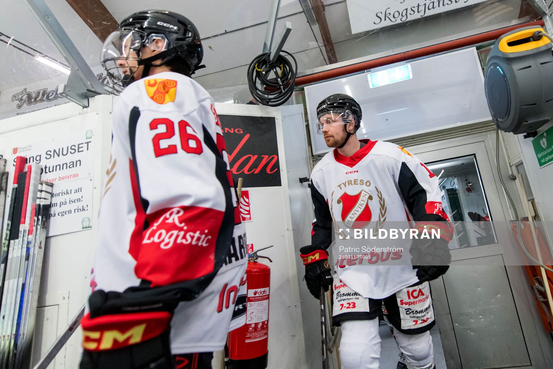 Hanvikens s Kelvin Martinsson och Lucas Feuk
