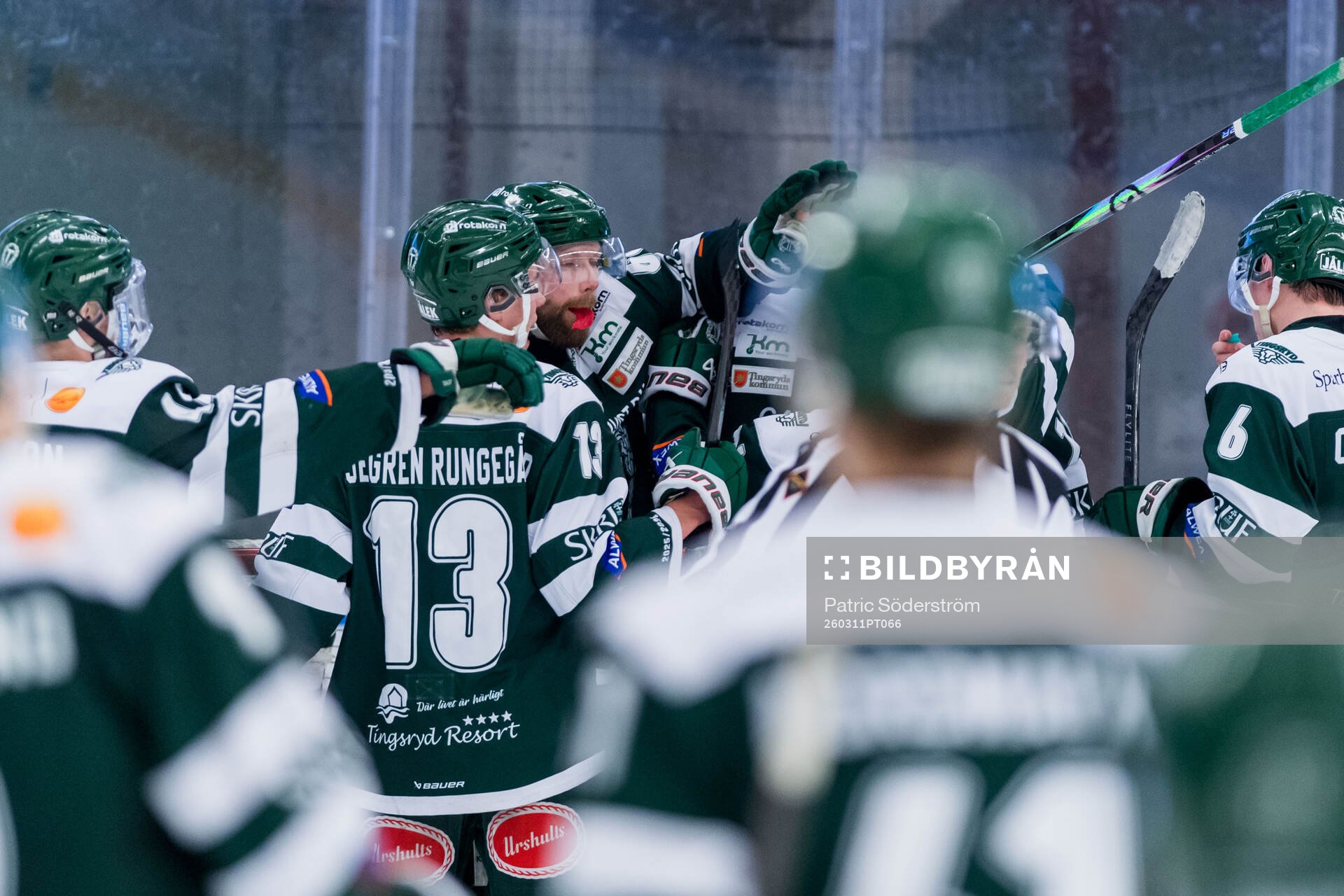Tingsryds AIFs Amadeus Liljegren-Rungegård jublar