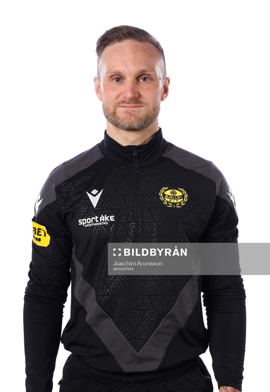 Mjällbys fysioterapeut Filip Lundgårdh