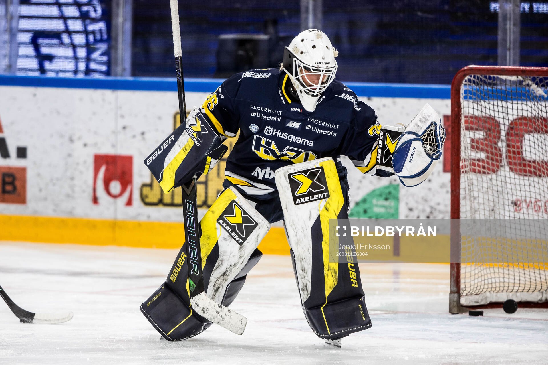 HV71s målvakt Amanda Johansson