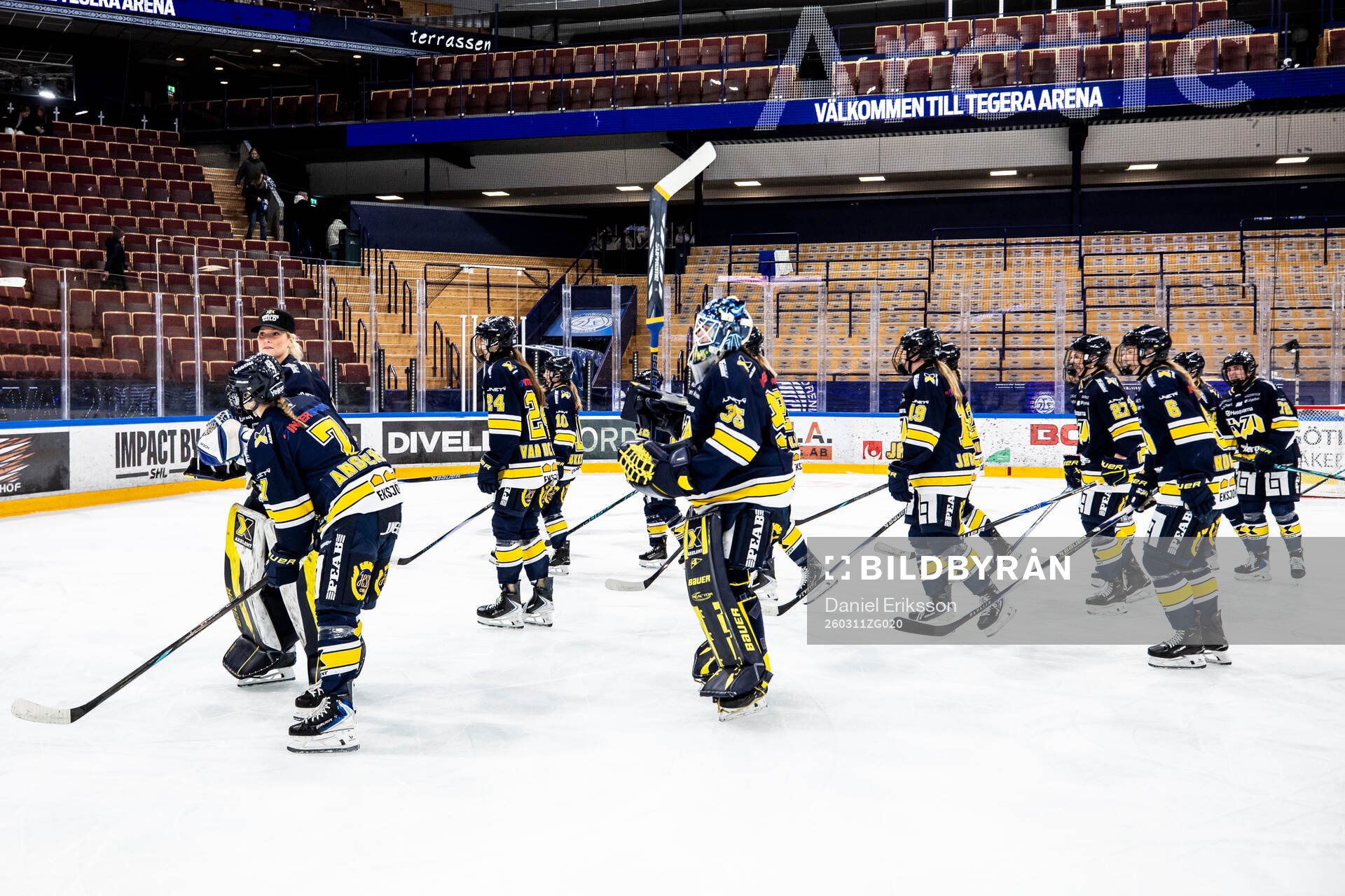 HV71s spelarna jublar