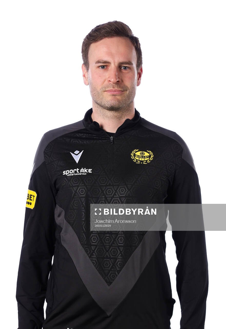 Mjällbys tränare Karl Marius Aksum
