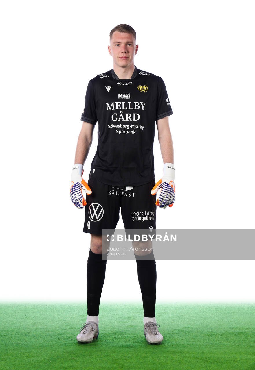 Mjällbys målvakt Hugo Fagerberg
