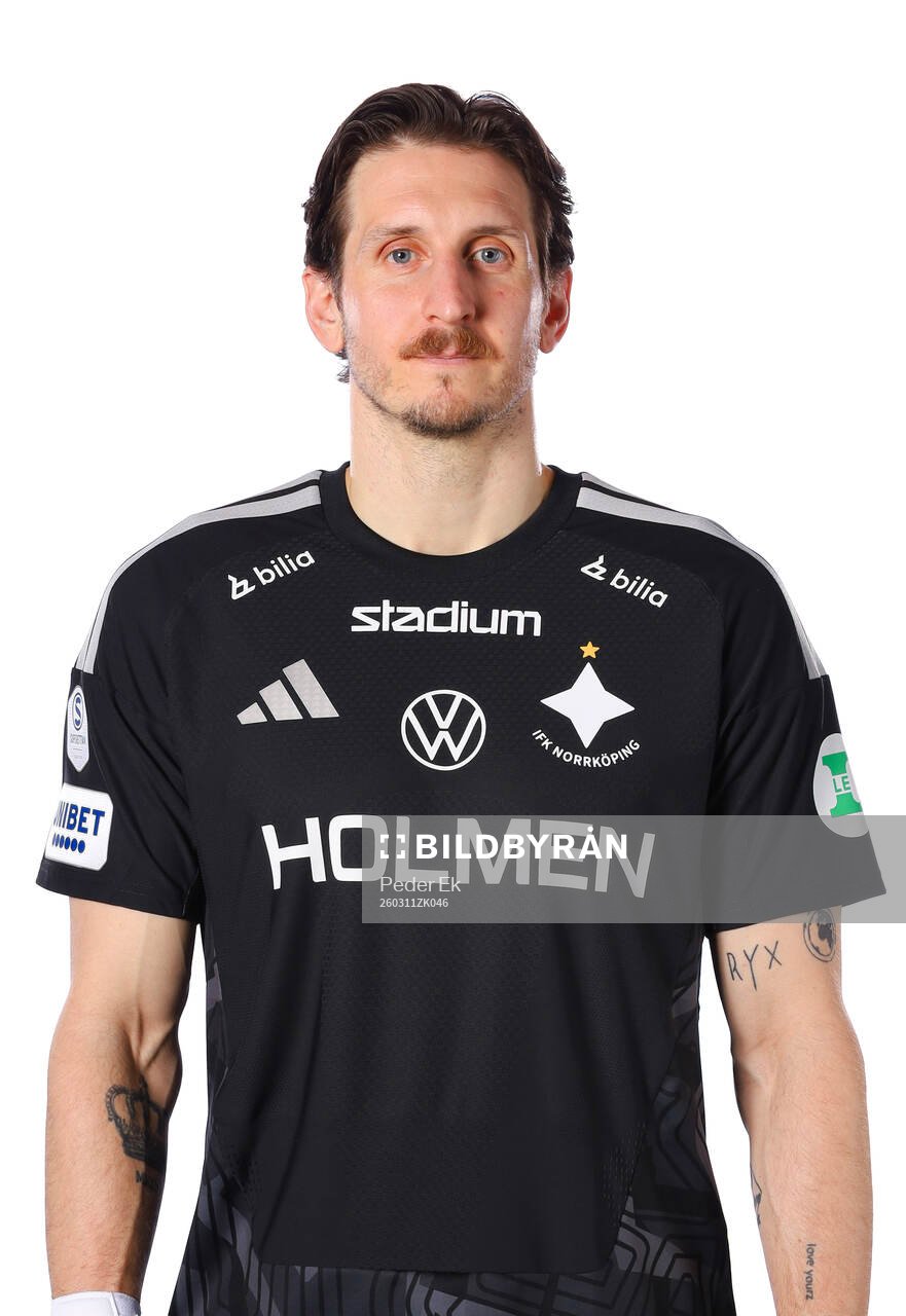 Norrköpings målvakt målvakt David Mitov Nilsson