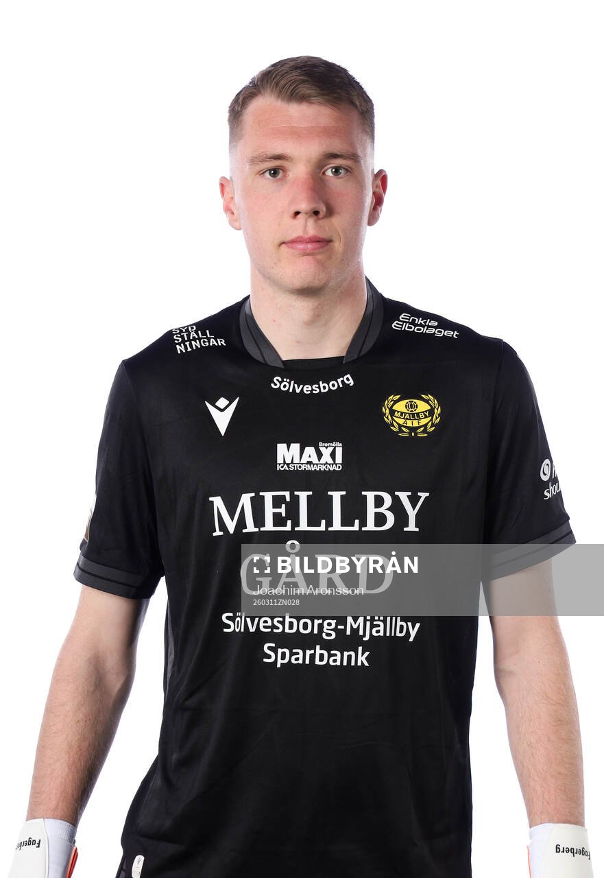 Mjällbys målvakt Hugo Fagerberg