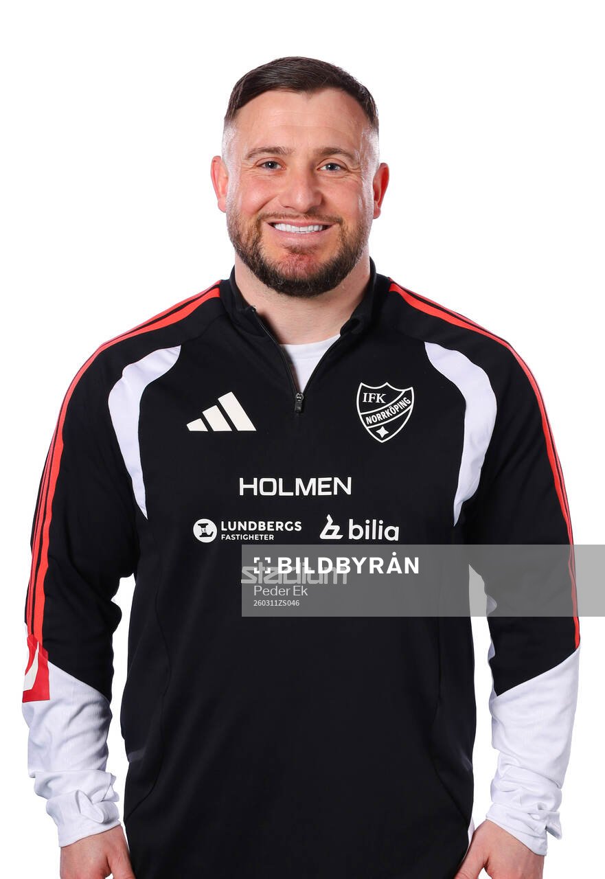 IFK Norrköpings assisterande tränare Rob Clark