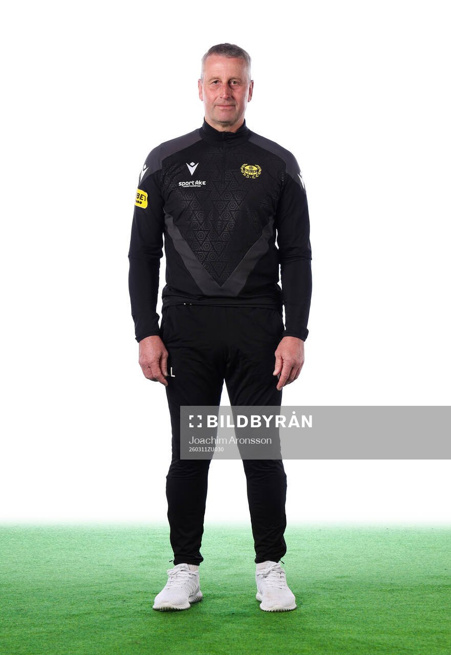 Mjällbys målvaktstränare Lars Levinsson