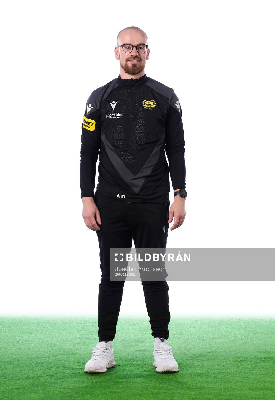 Mjällbys fystränare Albin Pålsson