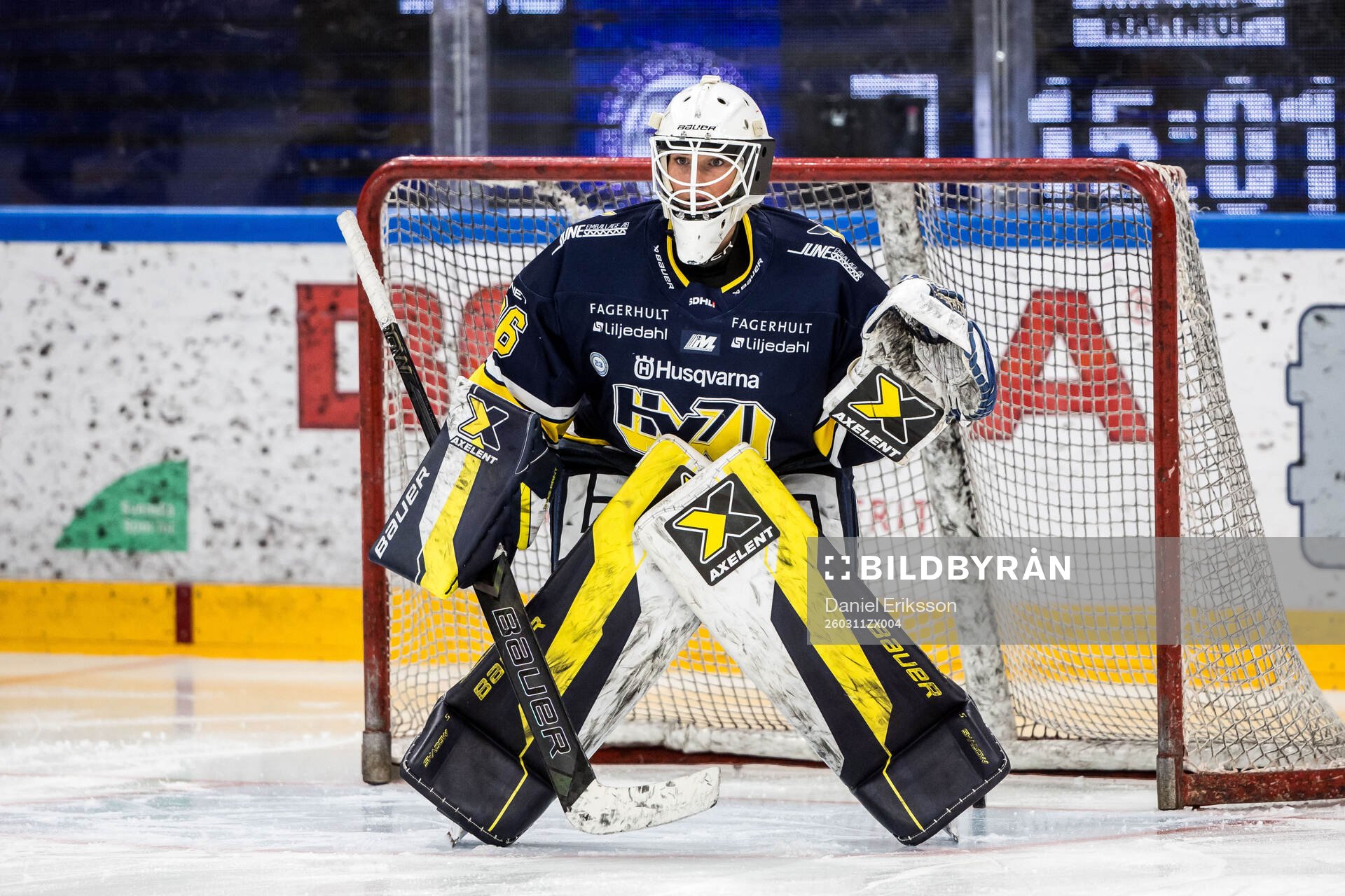 HV71s målvakt Amanda Johansson