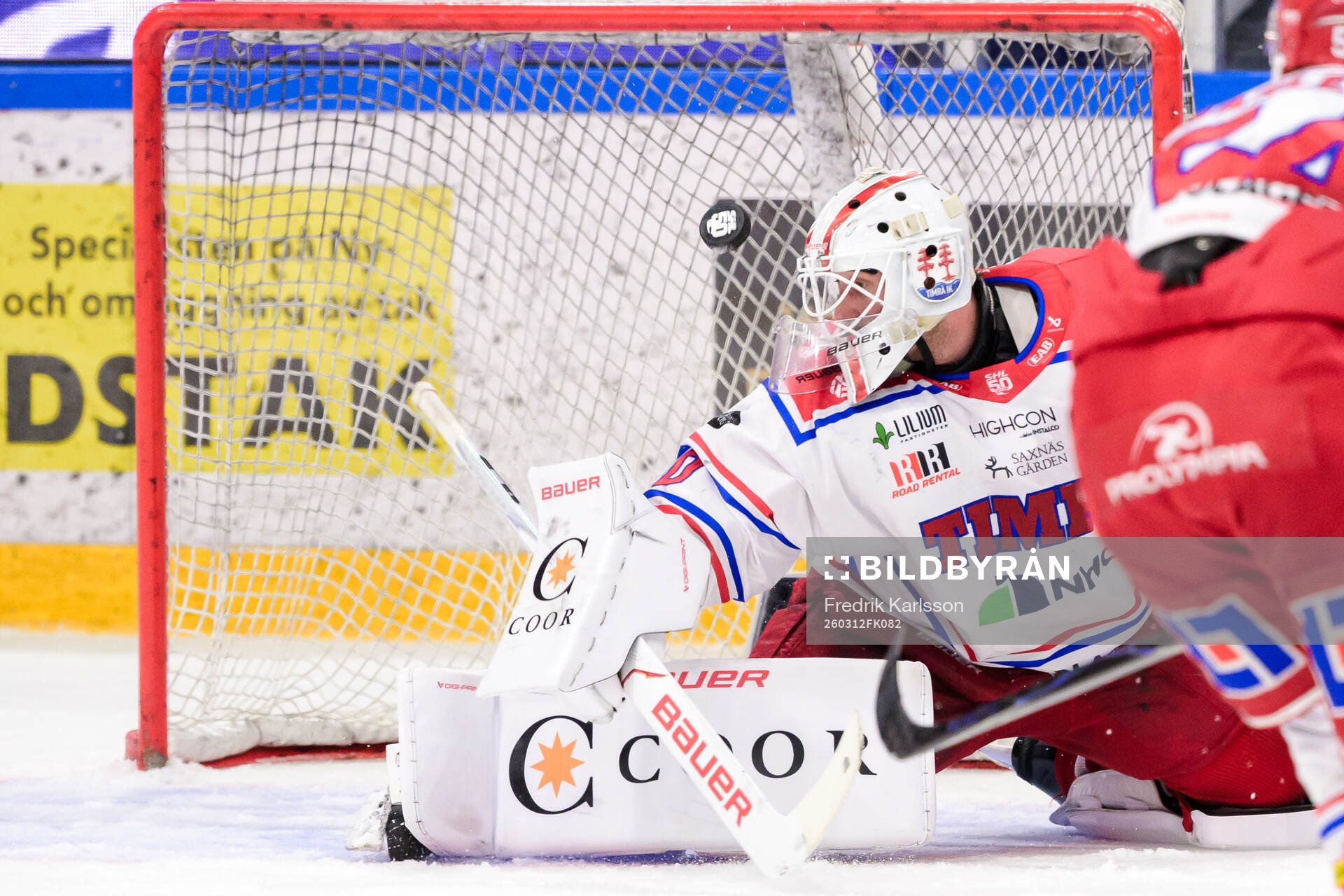 Timrås målvakt Jacob Johansson