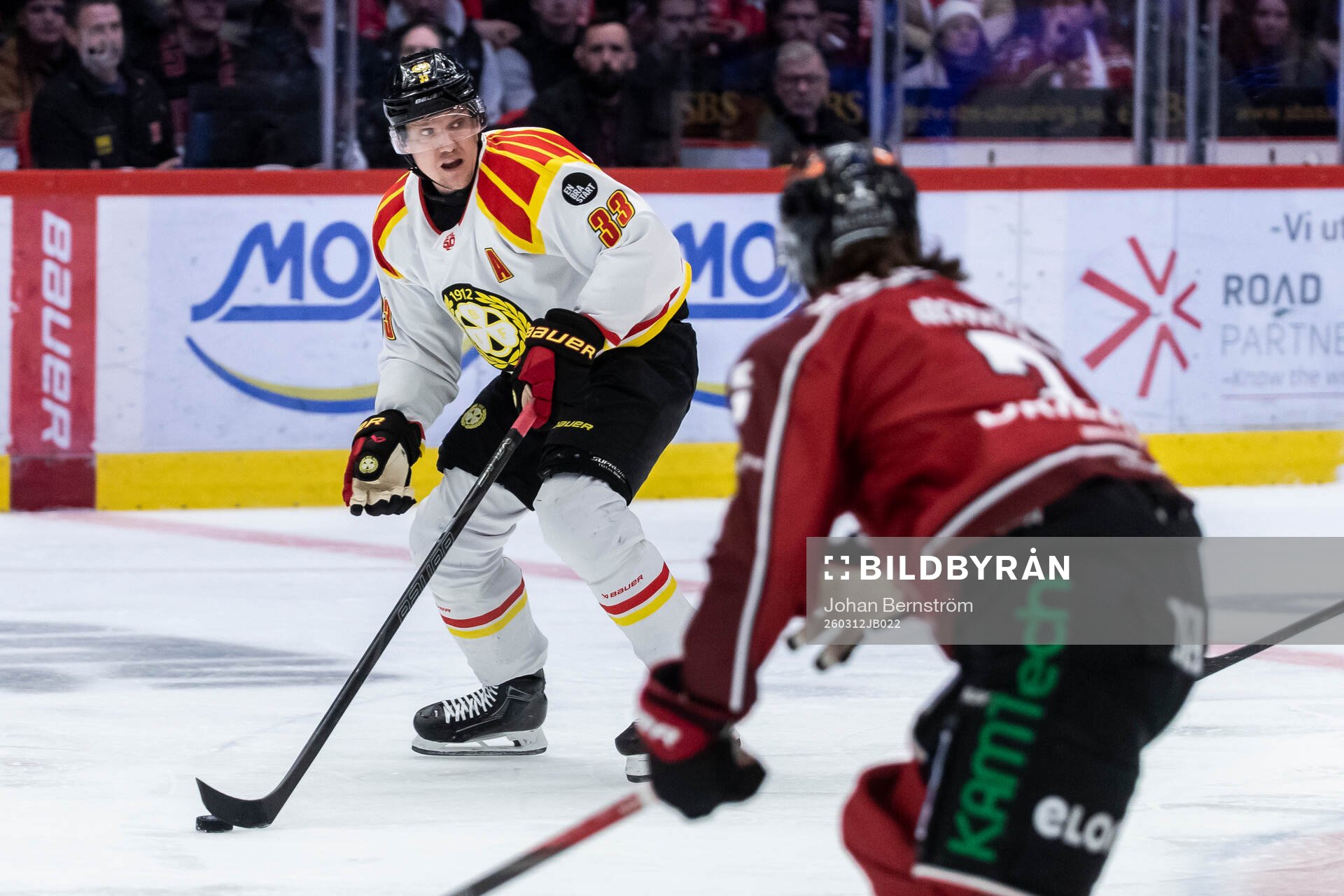 Brynäs Jakob Silfverberg och Örebros Luke Martin