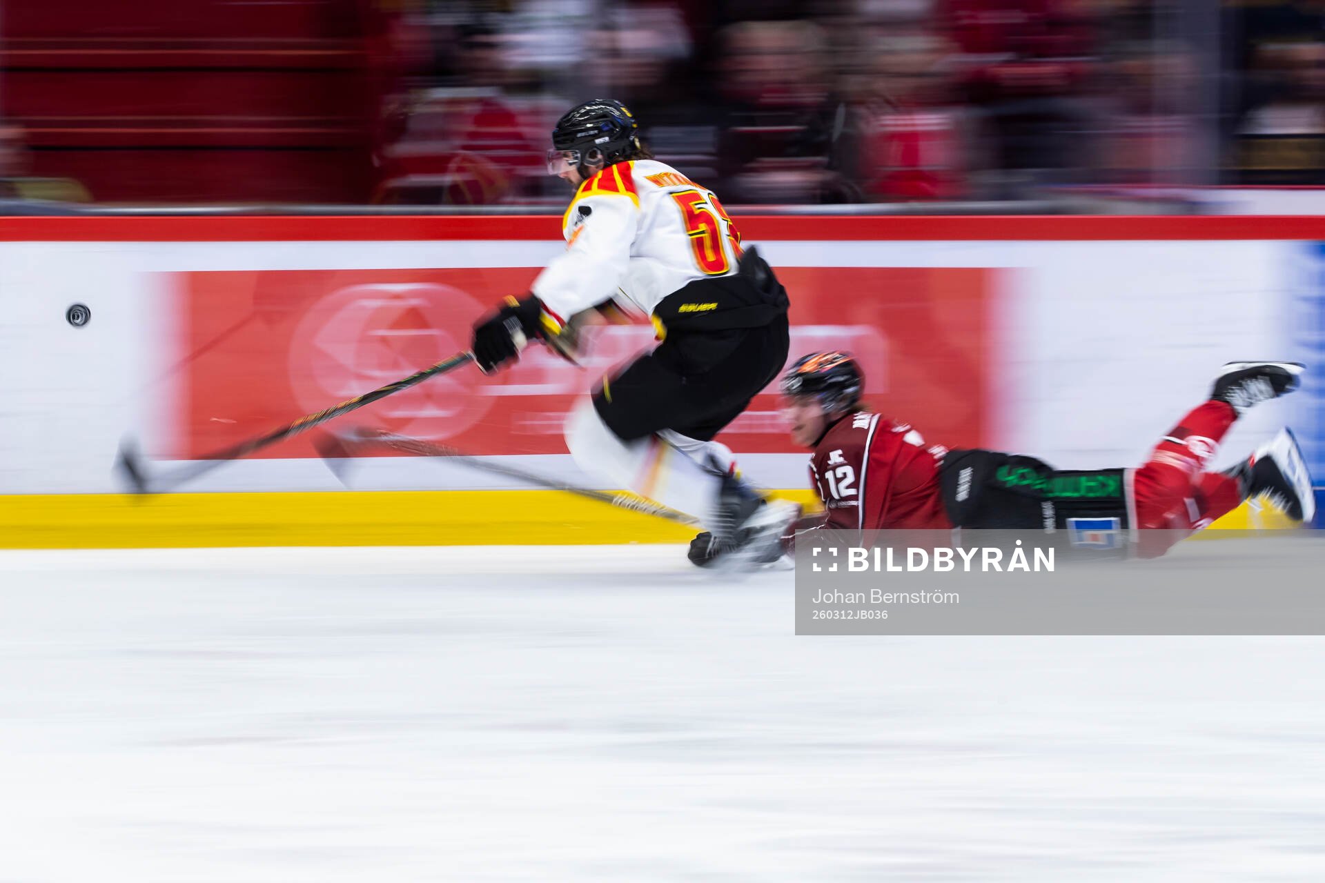 Brynäs Luke Witkowski och Örebros Noah Steen