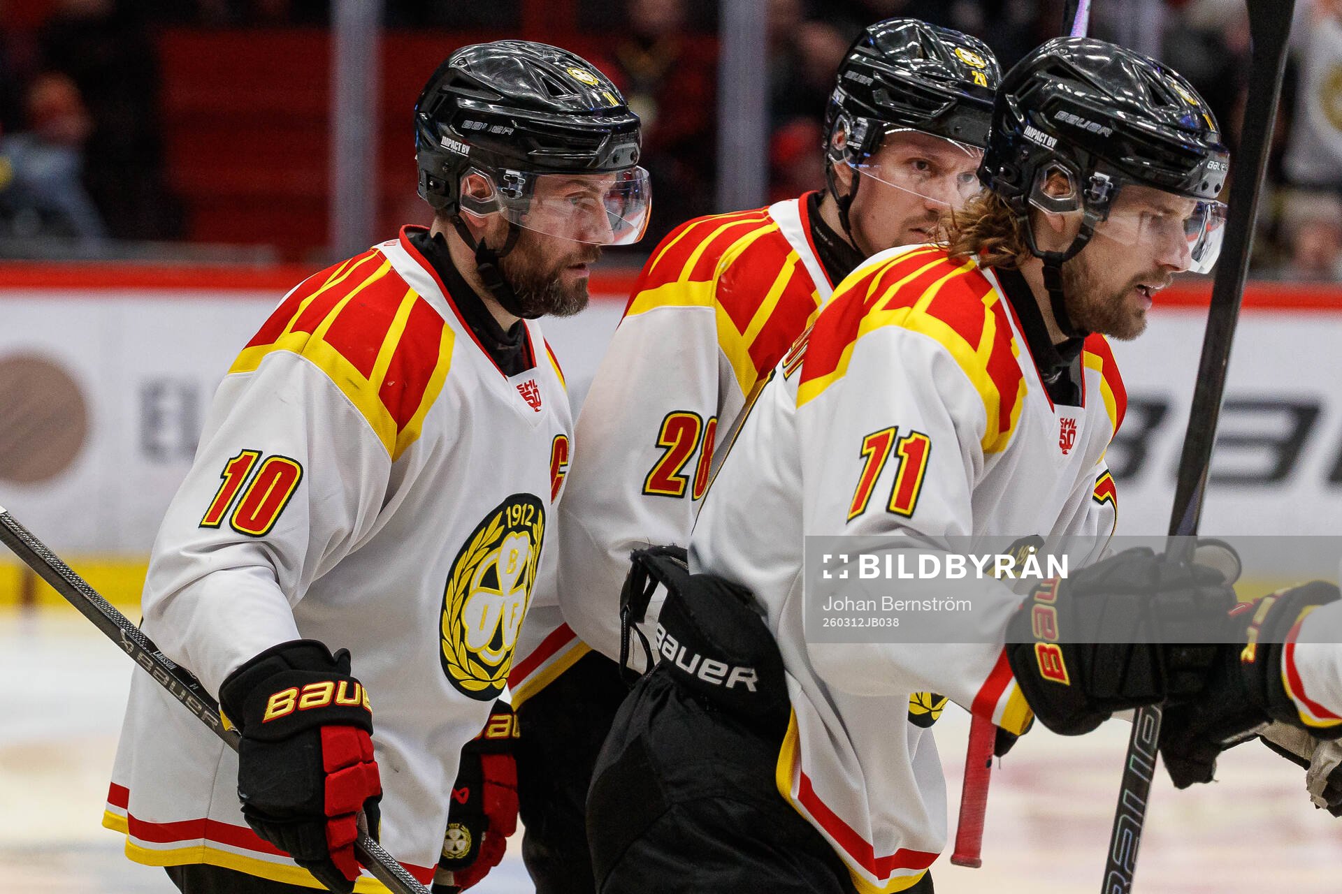 Brynäs Johan Larsson och Brynäs Axel Jonsson-Fjällby