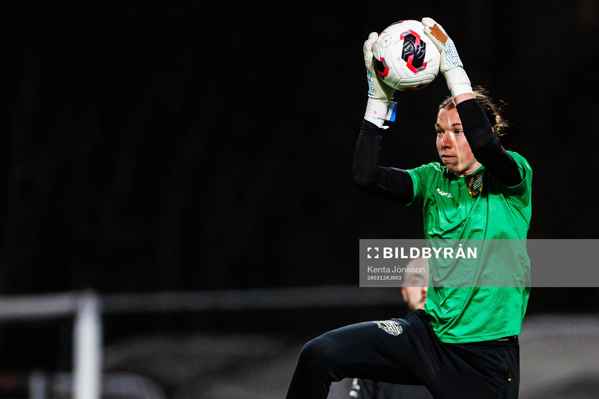 Hammarbys målvakt Melina Loeck
