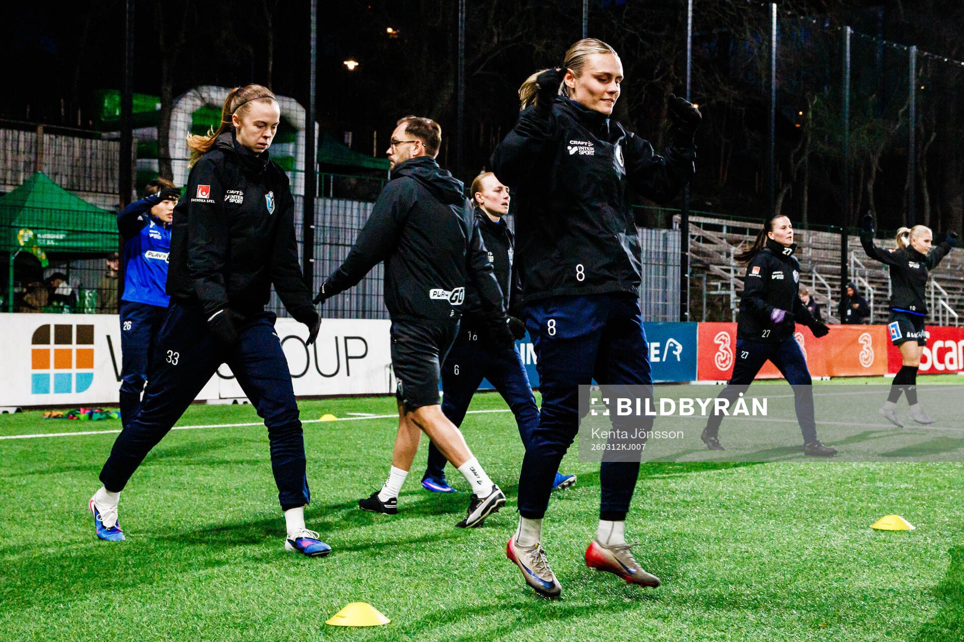 Växjö DFFs Elin Nilsson och Maja Bodin