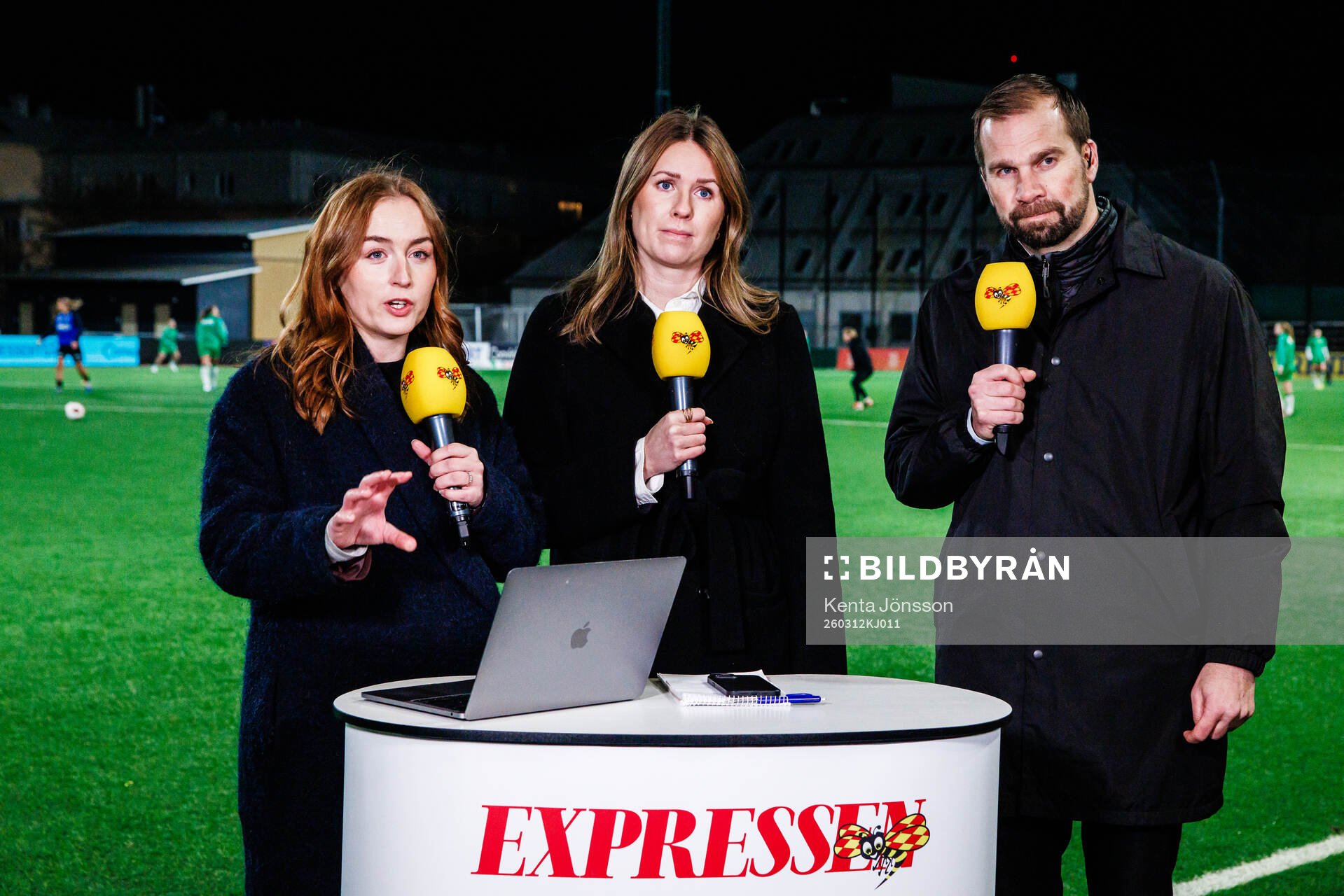 Expressens Elvira Dietmann, Frida Olsson och Pär