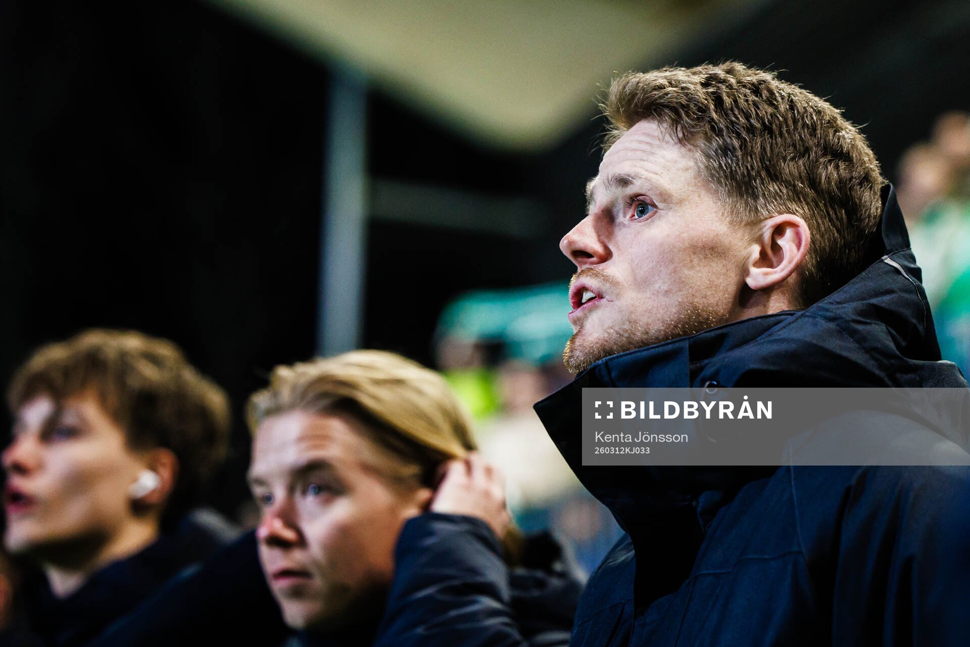 Hammarbys tränare William Strömberg