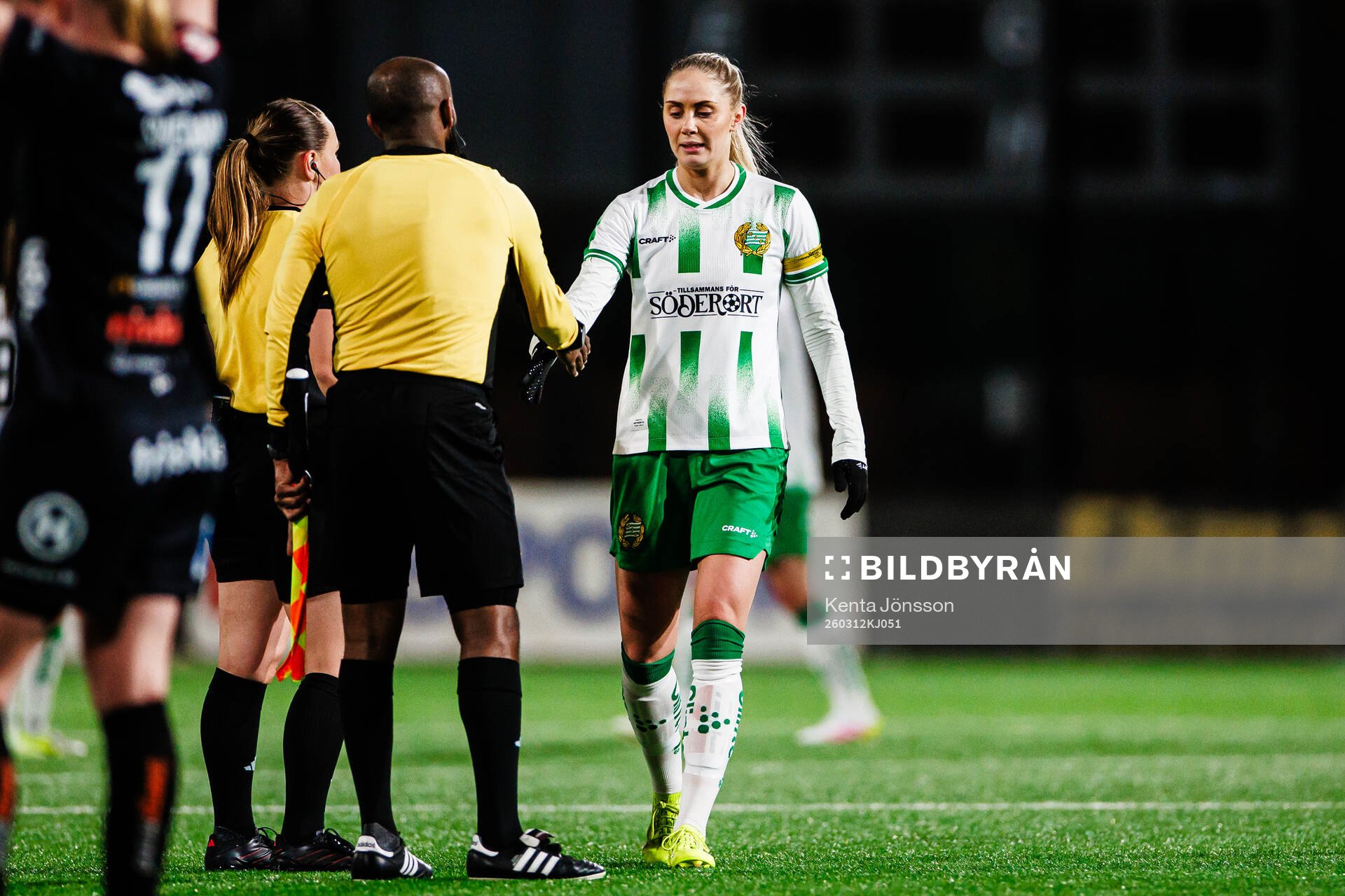 Hammarbys Alice Carlsson deppar