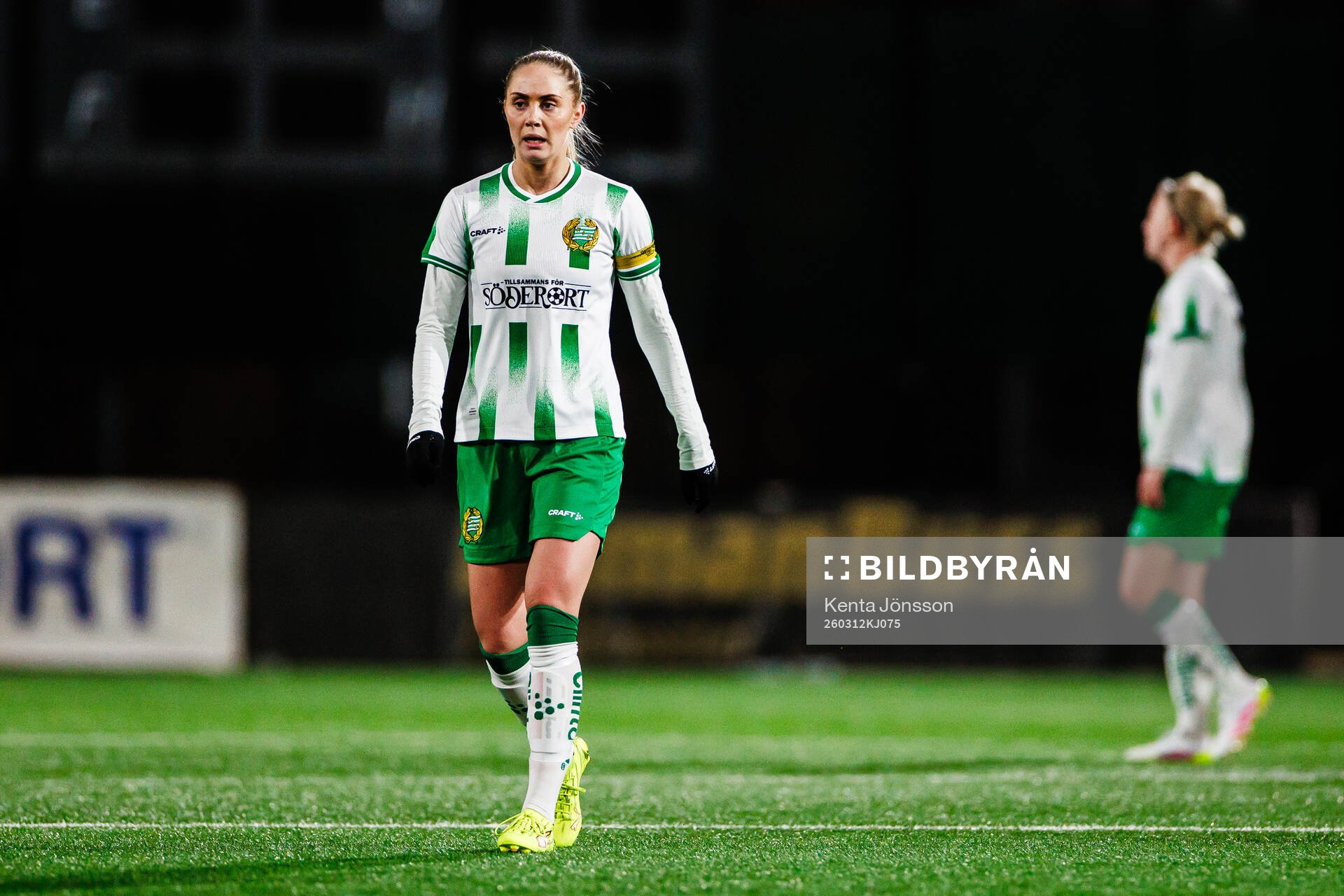Hammarbys Alice Carlsson deppar