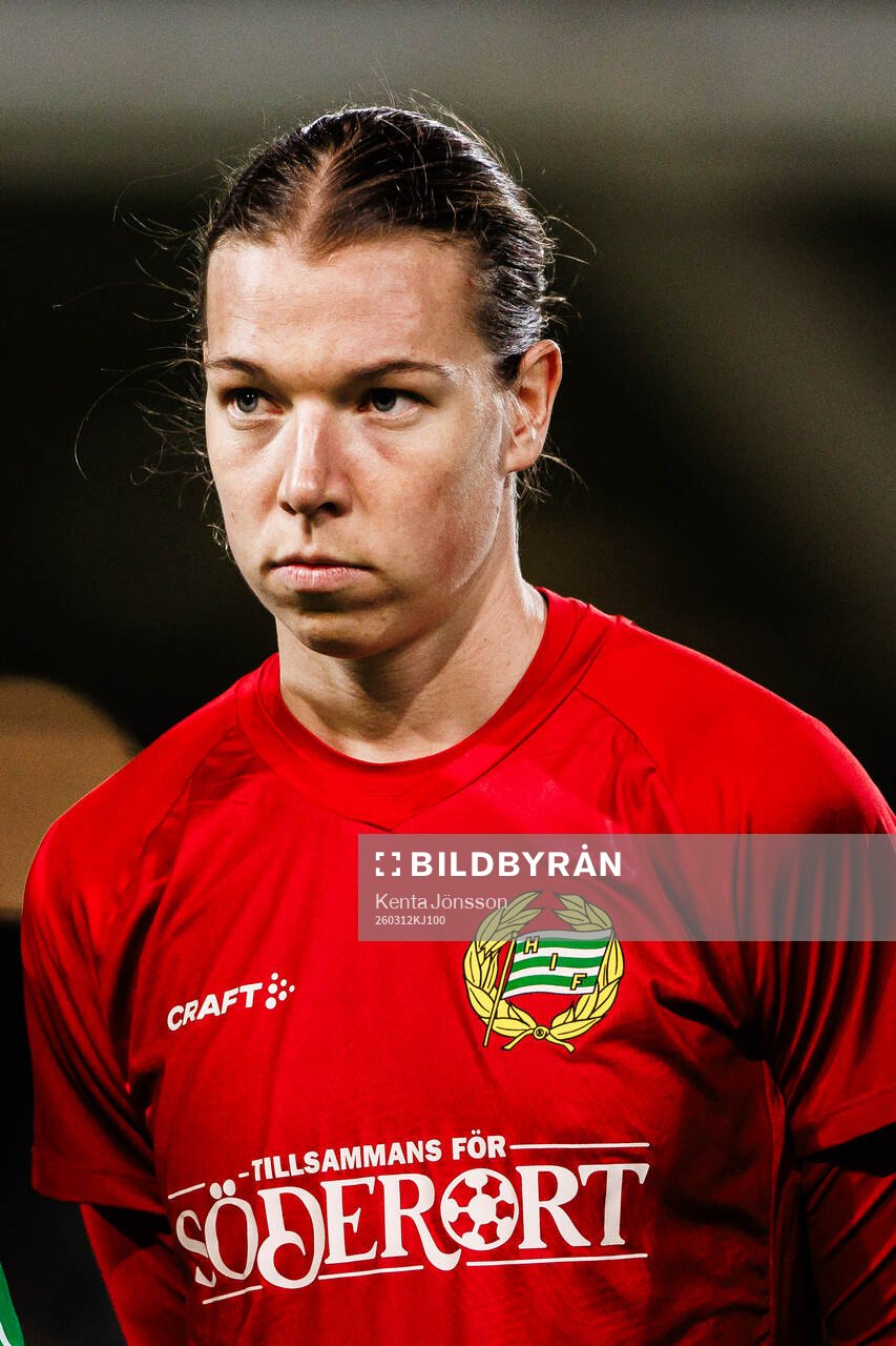 Hammarbys målvakt Melina Loeck